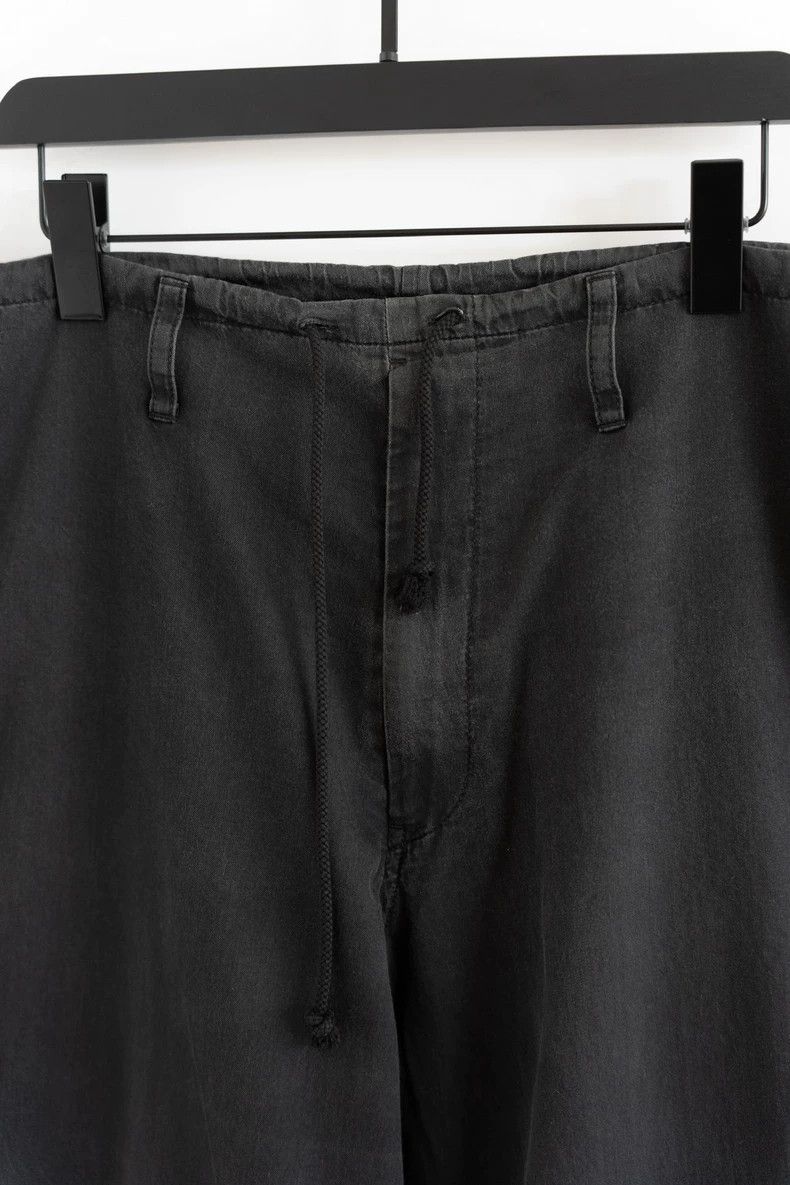 Yohji Yamamoto Yohji Yamamoto size 1 16ss Washed Drawstring Straight Leg Size US 28 / EU 44 - 3 Thumbnail
