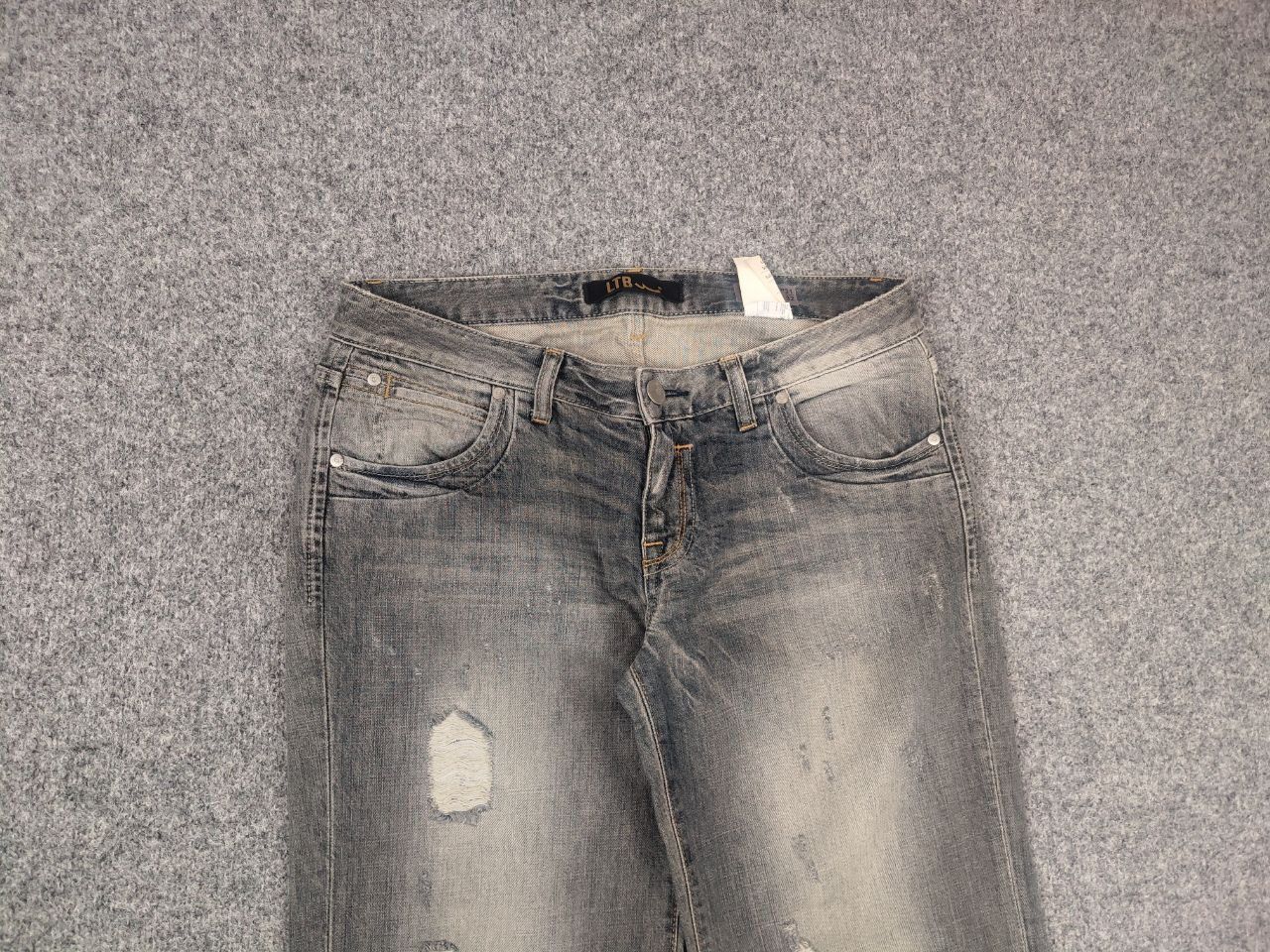 If Six Was Nine Vintage Japan If Six Was Nine Flared Denim Baggy Jeans Y2K Size US 32 / EU 48 - 3 Thumbnail
