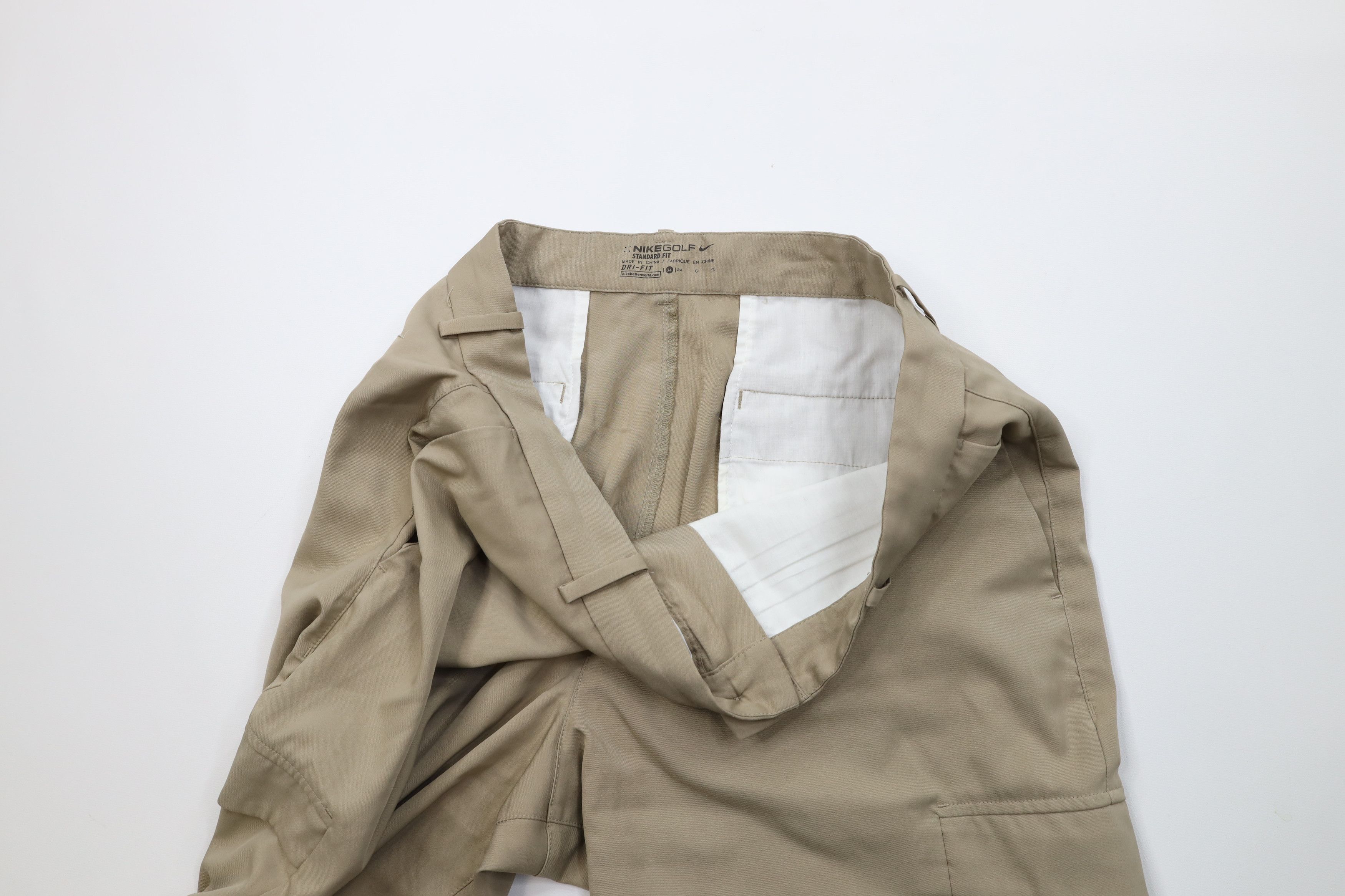 Nike Nike Golf Travis Scott Mini Swoosh Cargo Shorts Beige Size US 34 / EU 50 - 8 Thumbnail
