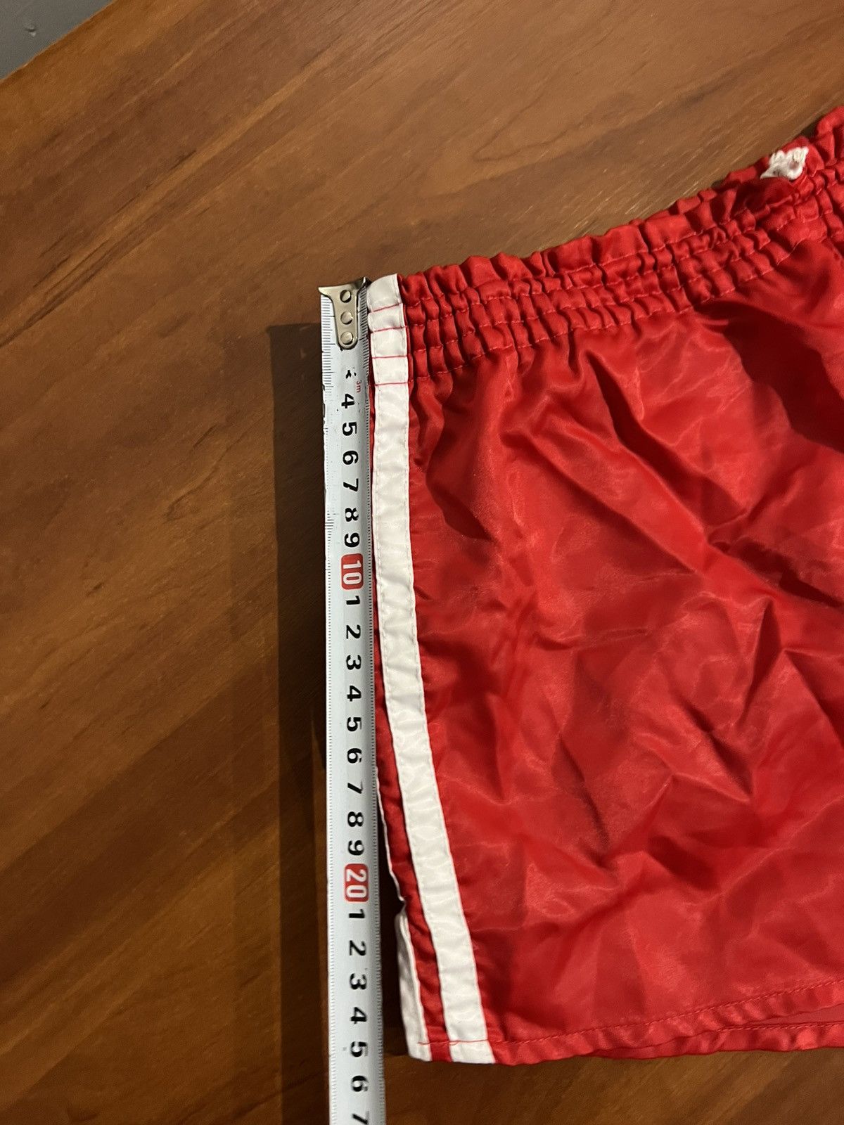 Adidas ADIDAS NYLON SPRINTER ICONIC SHORTS GLANZ RACER RETRO SIZE M Size US 36 / EU 52 - 11 Thumbnail