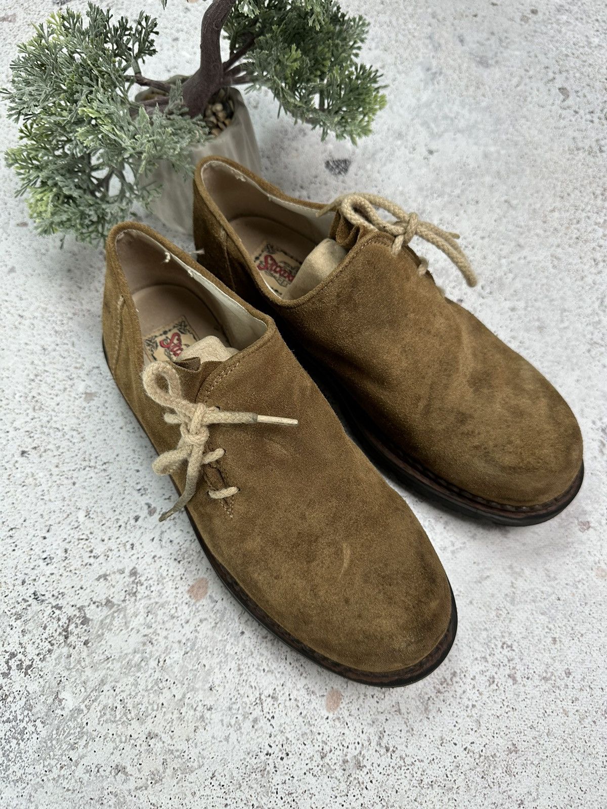 Genuine Leather × Vintage Vintage Stockerpoint Suede Shoes Men 41 Made in Italy 8 Size US 8 / EU 41 - 4 Thumbnail