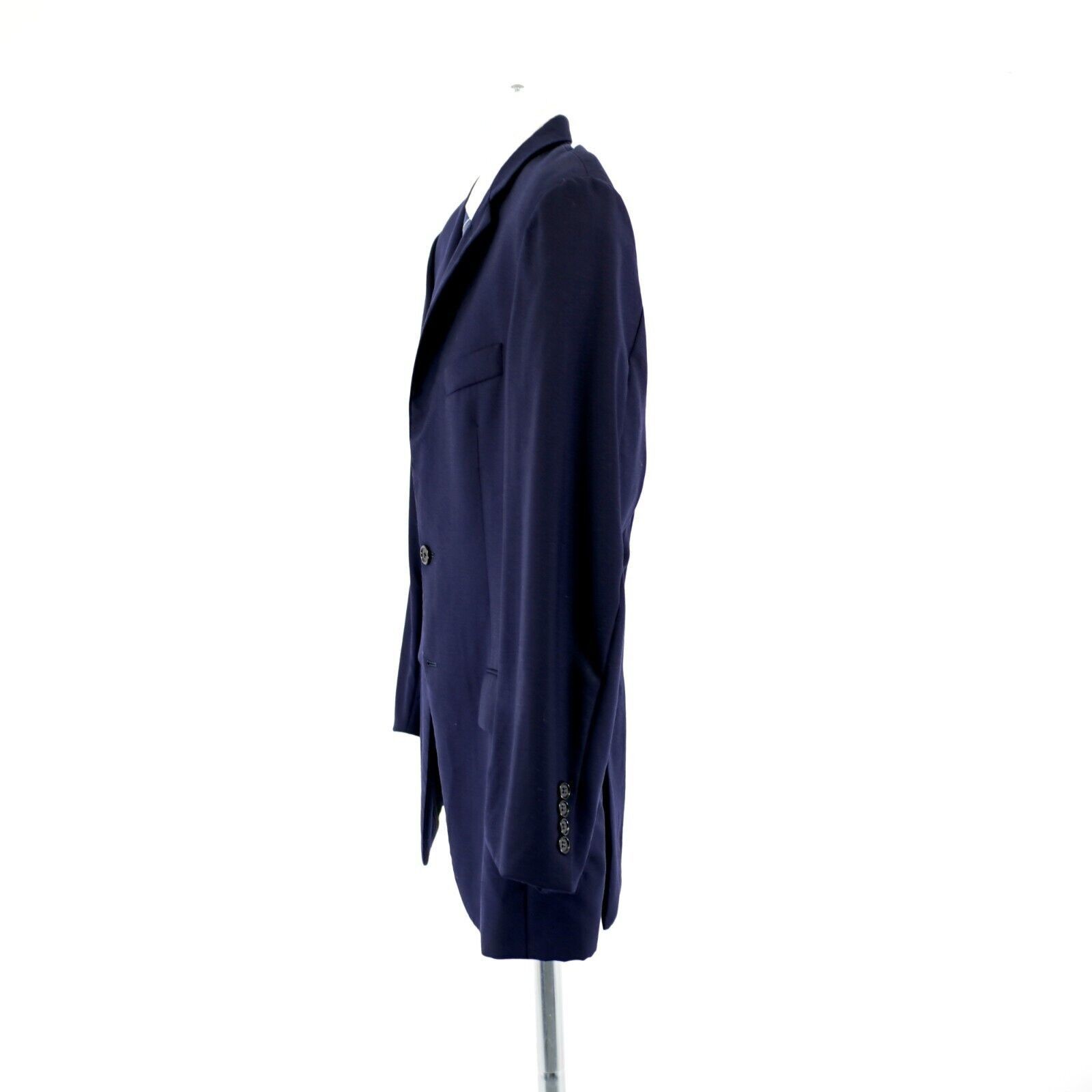 Hickey Freeman Hickey Freeman Worsted Wool Cashmere Blue 42R Milburn Blazer Size 42R - 5 Thumbnail