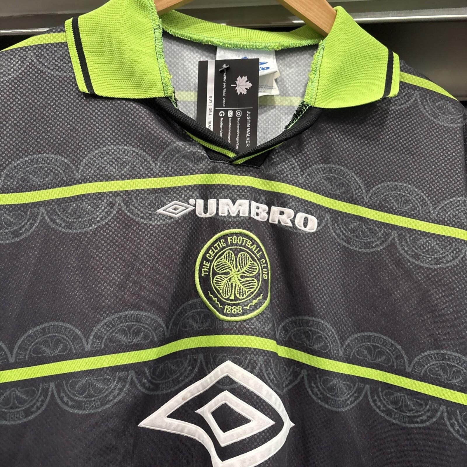 Umbro Vintage 90s Umbro celtic Soccer jersey Size ONE SIZE - 2 Thumbnail