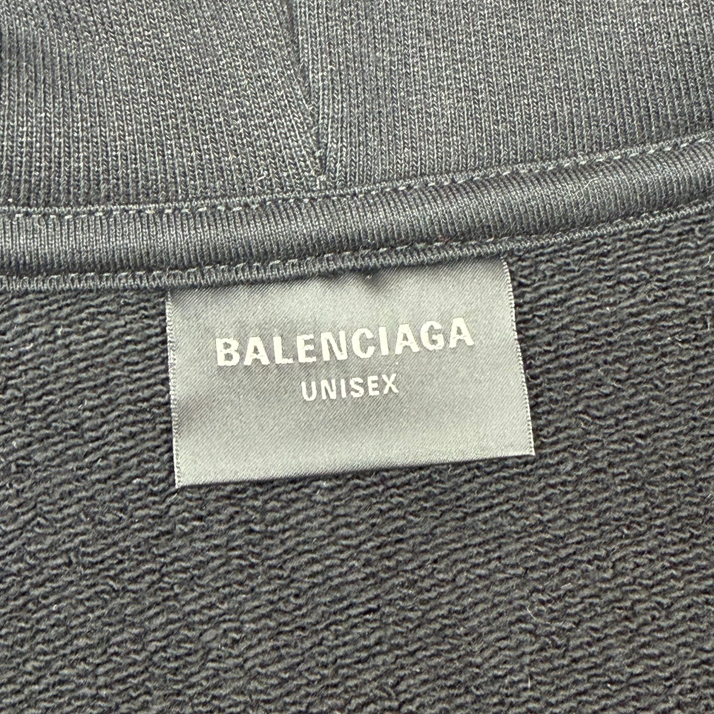 Balenciaga Balenciaga WFP Zip-Up Hoodie Black 1 (M) Size US M / EU 48-50 / 2 - 4 Thumbnail