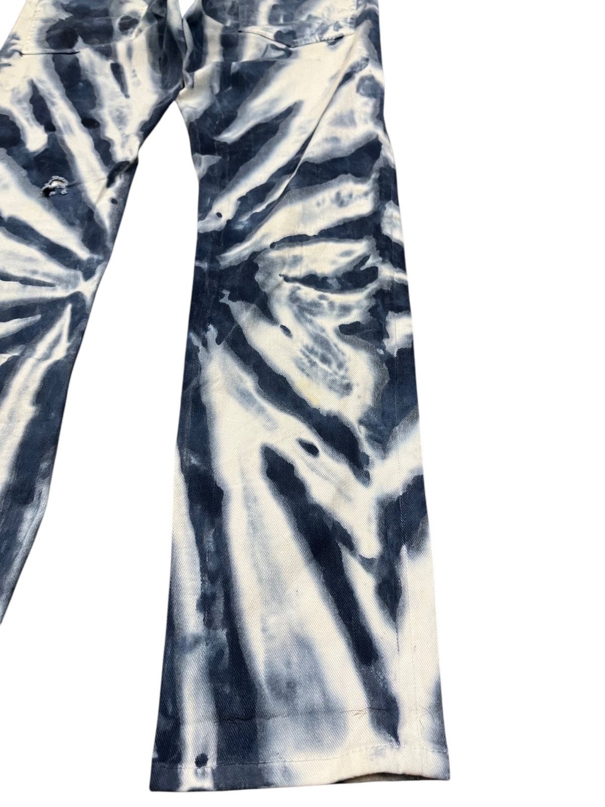 Dsquared2 Vintage Dsquared2 Tie Dye Acid Wash Denim Size US 30 / EU 46 - 7 Thumbnail