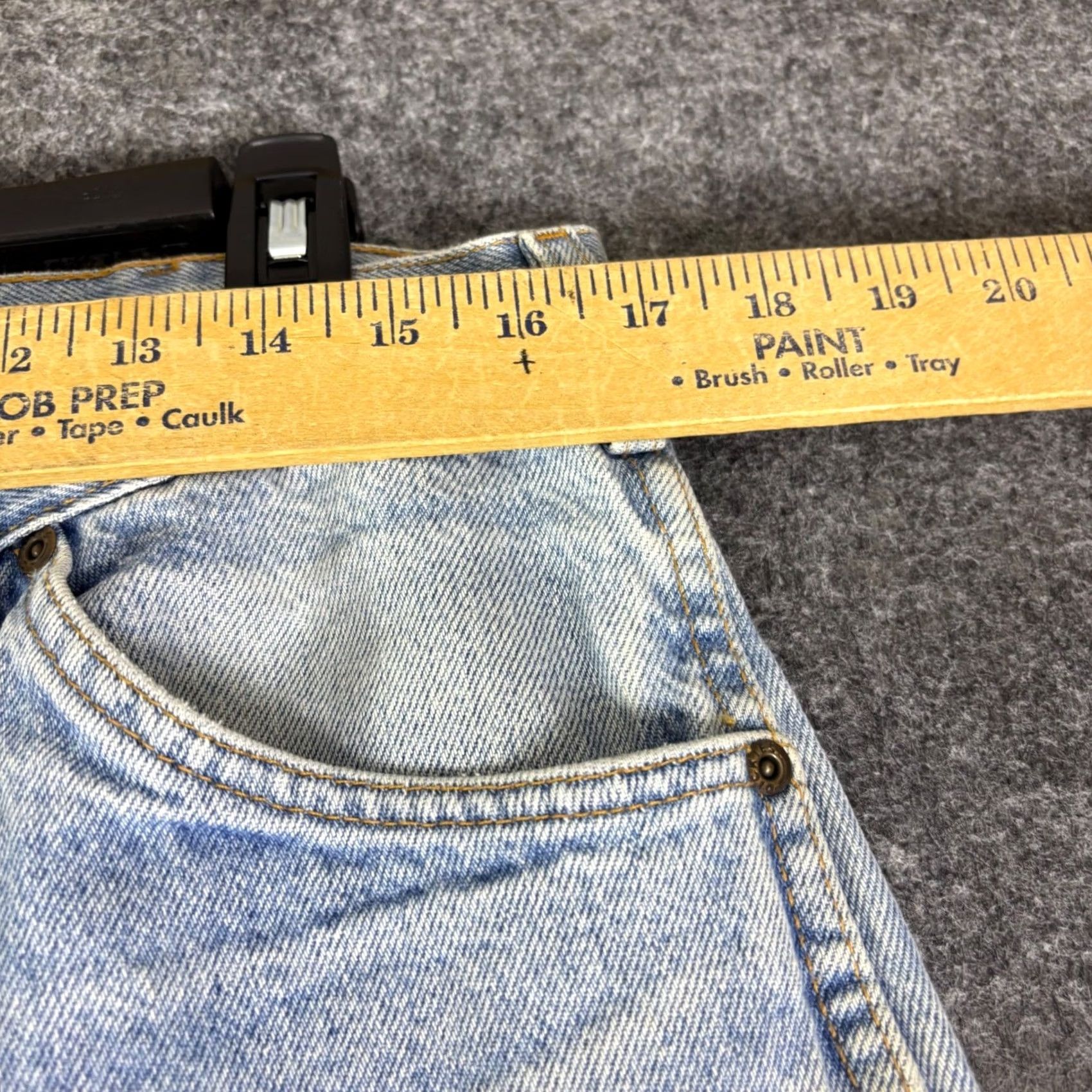 Dickies Vintage Dickies Relaxed Fit Straight Leg Jeans Light Wash Denim Mens 33x29 Size US 33 - 5 Thumbnail
