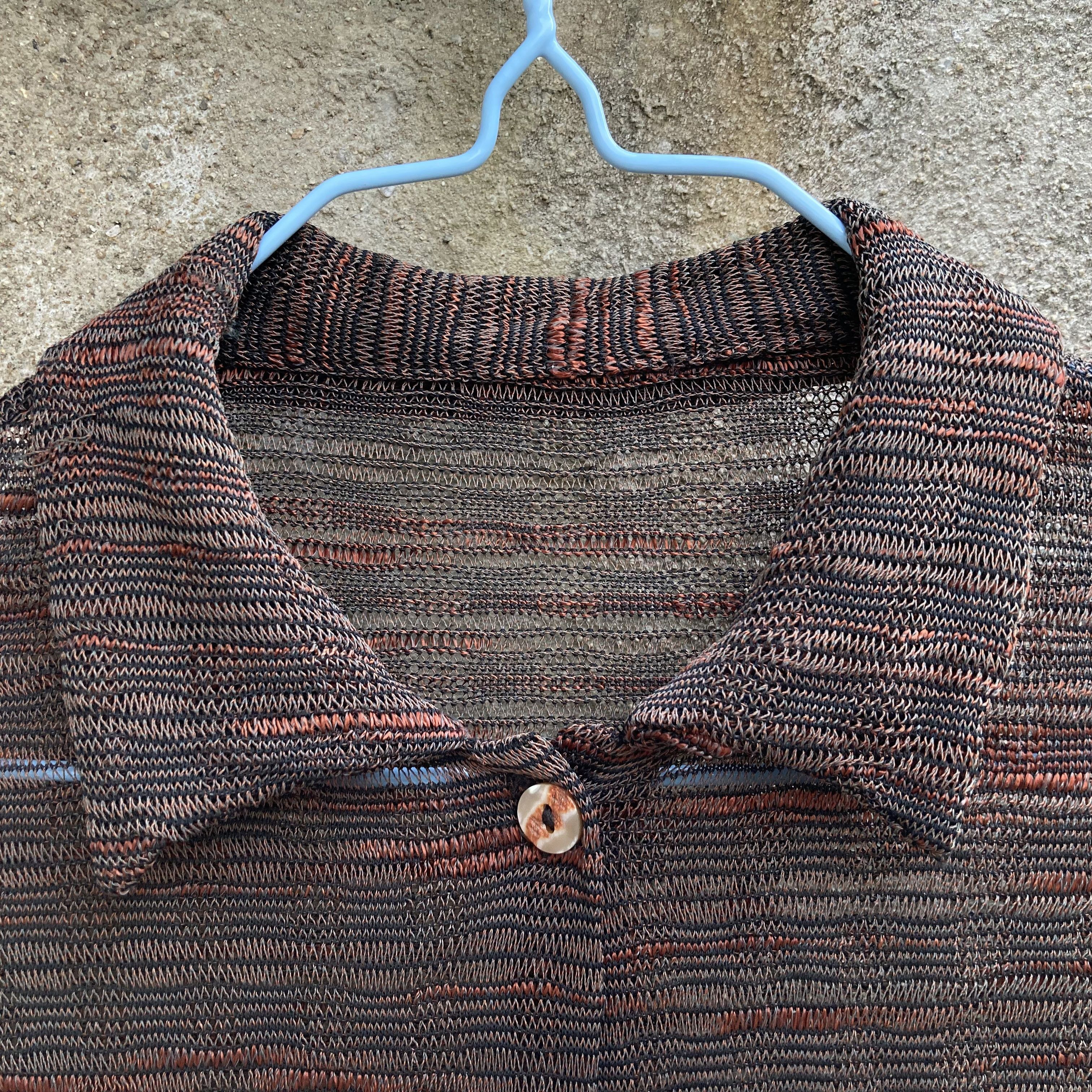 Vintage Vintage Tessuto Cloth Stoff Tissue Tejido Tecido Italy Shirt Size US XS / EU 42 / 0 - 3 Thumbnail