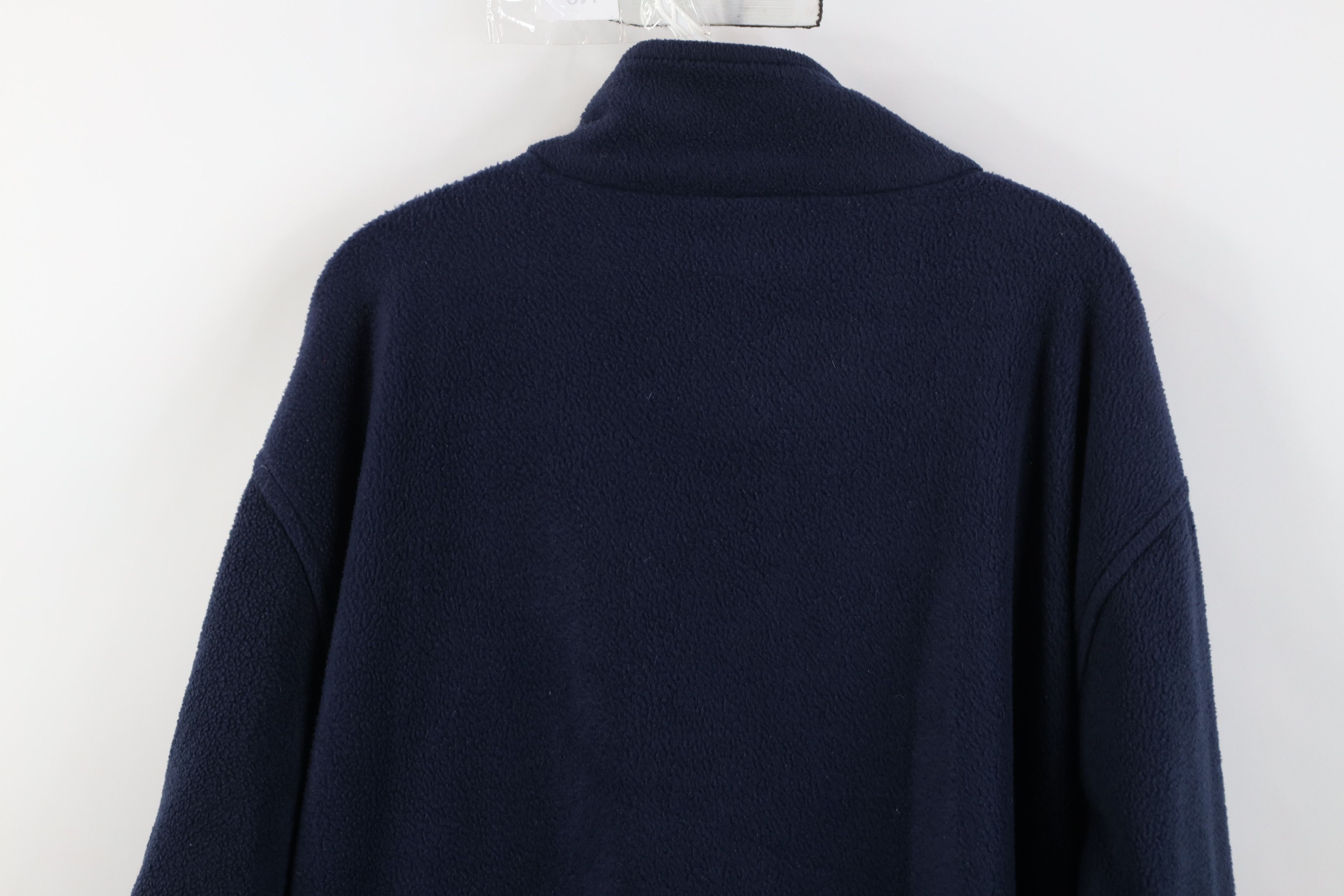 Vintage Vintage 90s University of Michigan Fleece Zip Jacket Blue Size US M / EU 48-50 / 2 - 14 Thumbnail