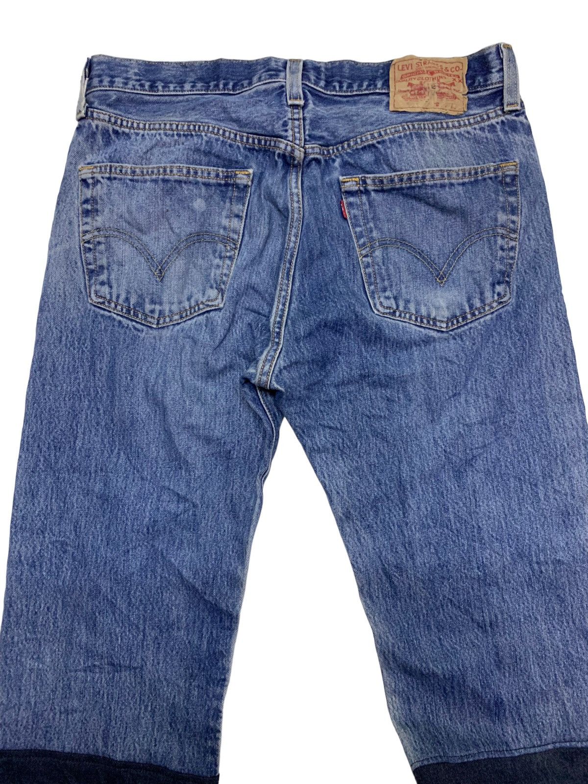 Levi's Vintage Clothing Levis Distressed denim custom Size US 34 / EU 50 - 10 Thumbnail