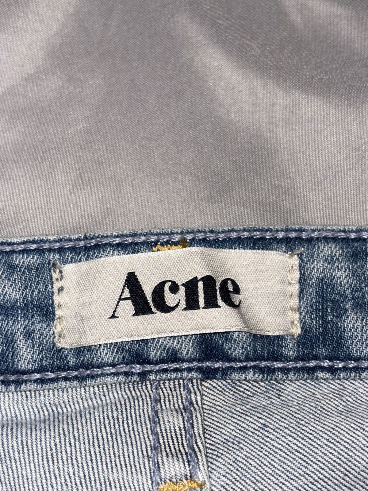 Acne Studios SS10 Acne Kex Biker Leather Strip Jeans Denim Patchwork west Size US 28 / EU 44 - 5 Thumbnail