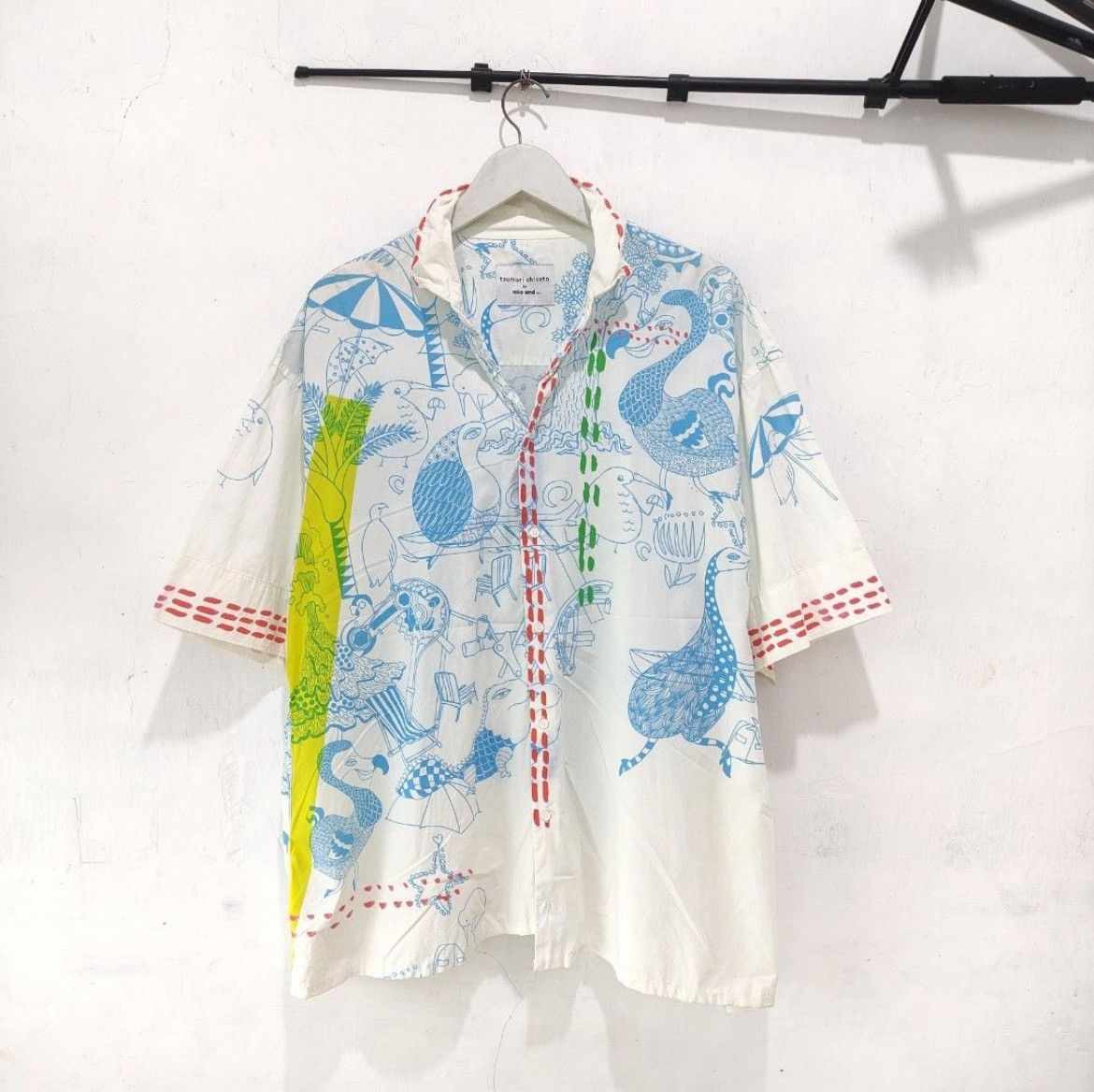 Tsumori Chisato Tsumori Chisato Collar Shirt Size US M / EU 48-50 / 2 - 2 Thumbnail