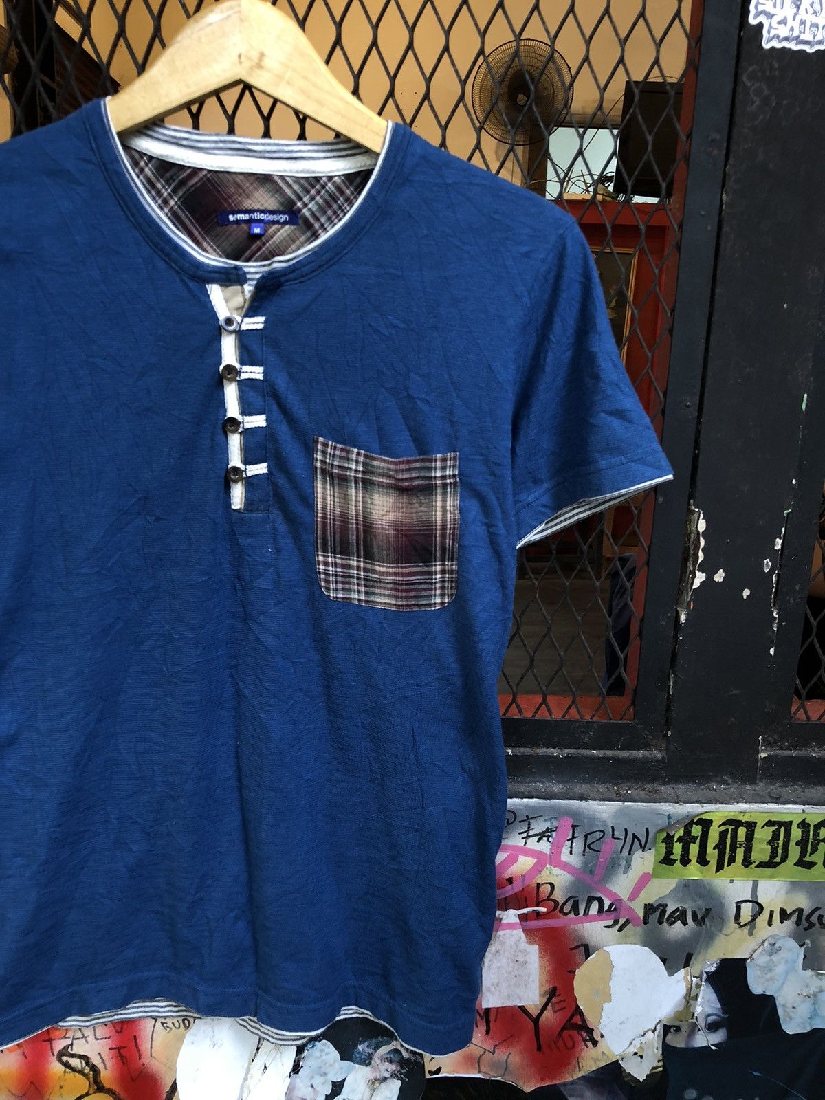 Japanese Brand × semanticdesign JAPANESE SEMANTIC DESIGN DOUBLE LAYER SHIRT Size US M / EU 48-50 / 2 - 2 Thumbnail