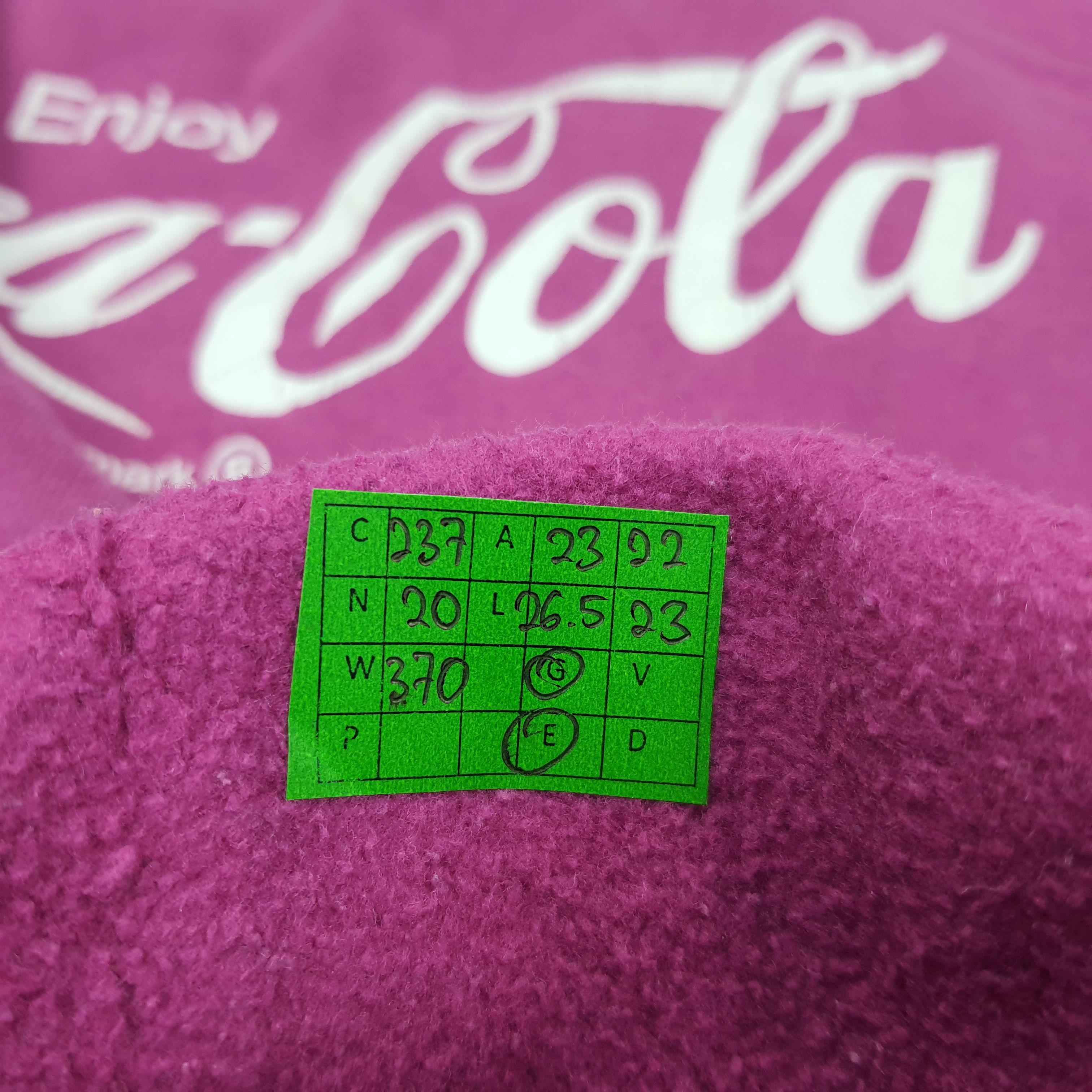 Coca Cola × Vintage Vintage Coca-Cola Streetwear Sweatshirt C237N20 Size US L / EU 52-54 / 3 - 6 Thumbnail
