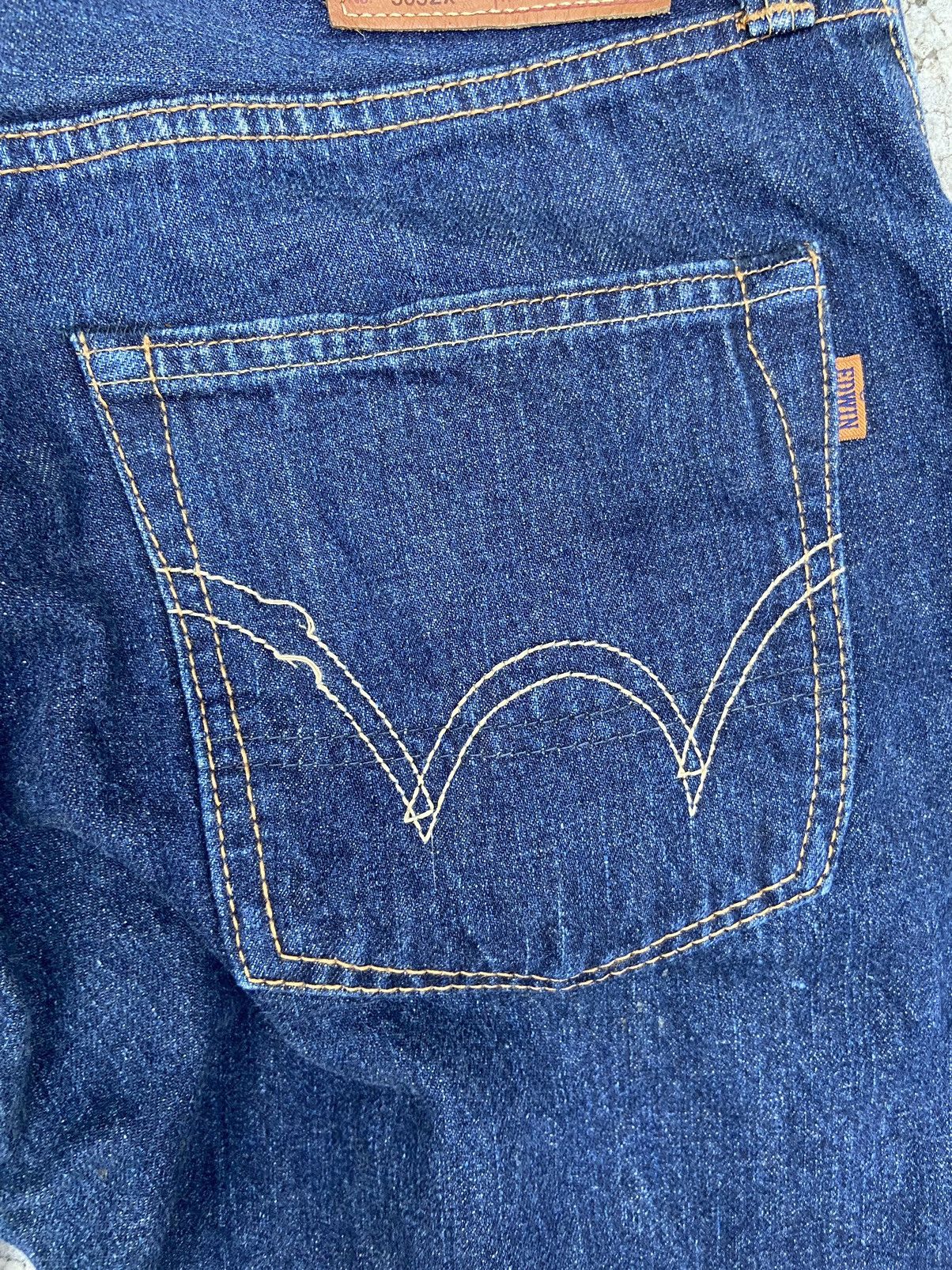 Beauty Beast 🔥 Vintage Edwin jeans Edwin 505 ZX selvedge Size US 31 - 11 Thumbnail