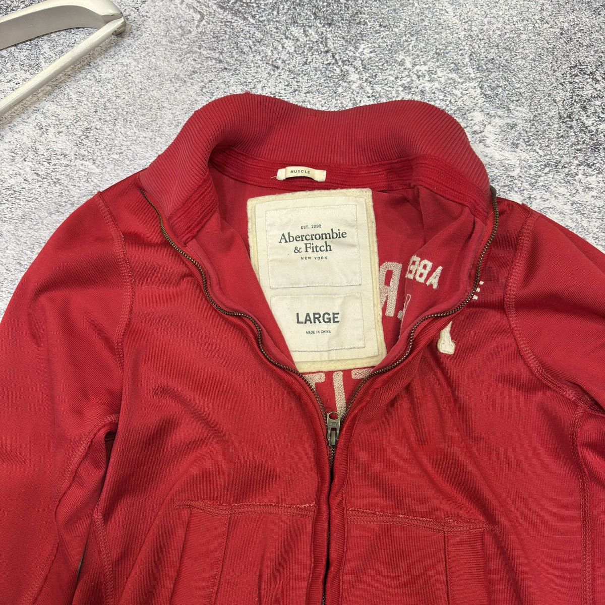 Abercrombie & Fitch Abercrombie & Fitch Mens Zip Up Sweater L Size Size US L / EU 52-54 / 3 - 6 Thumbnail