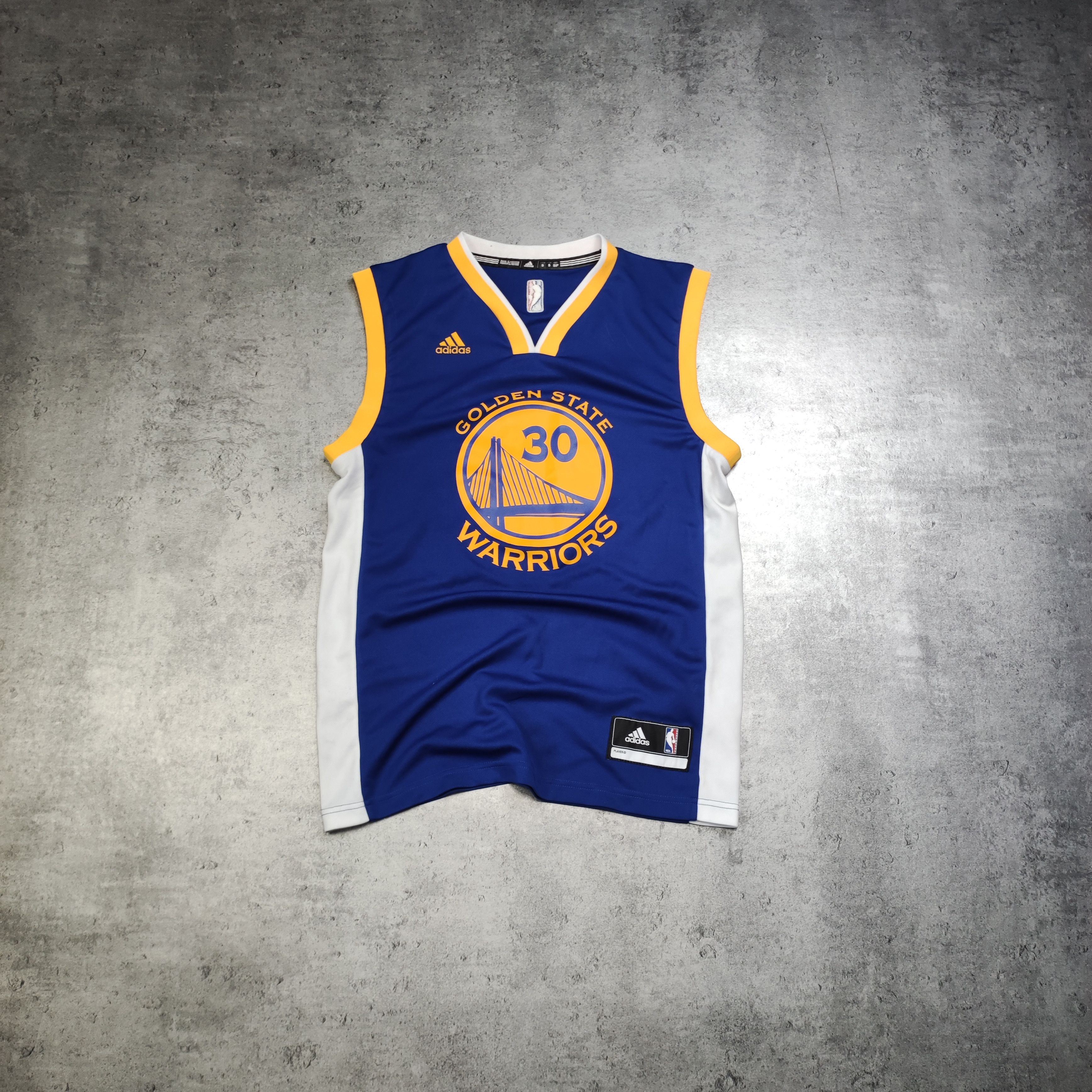 Adidas × NBA NBA x Adidas Golden State 2015 #30 Curry Jersey Size US S / EU 44-46 / 1 - 2 Thumbnail