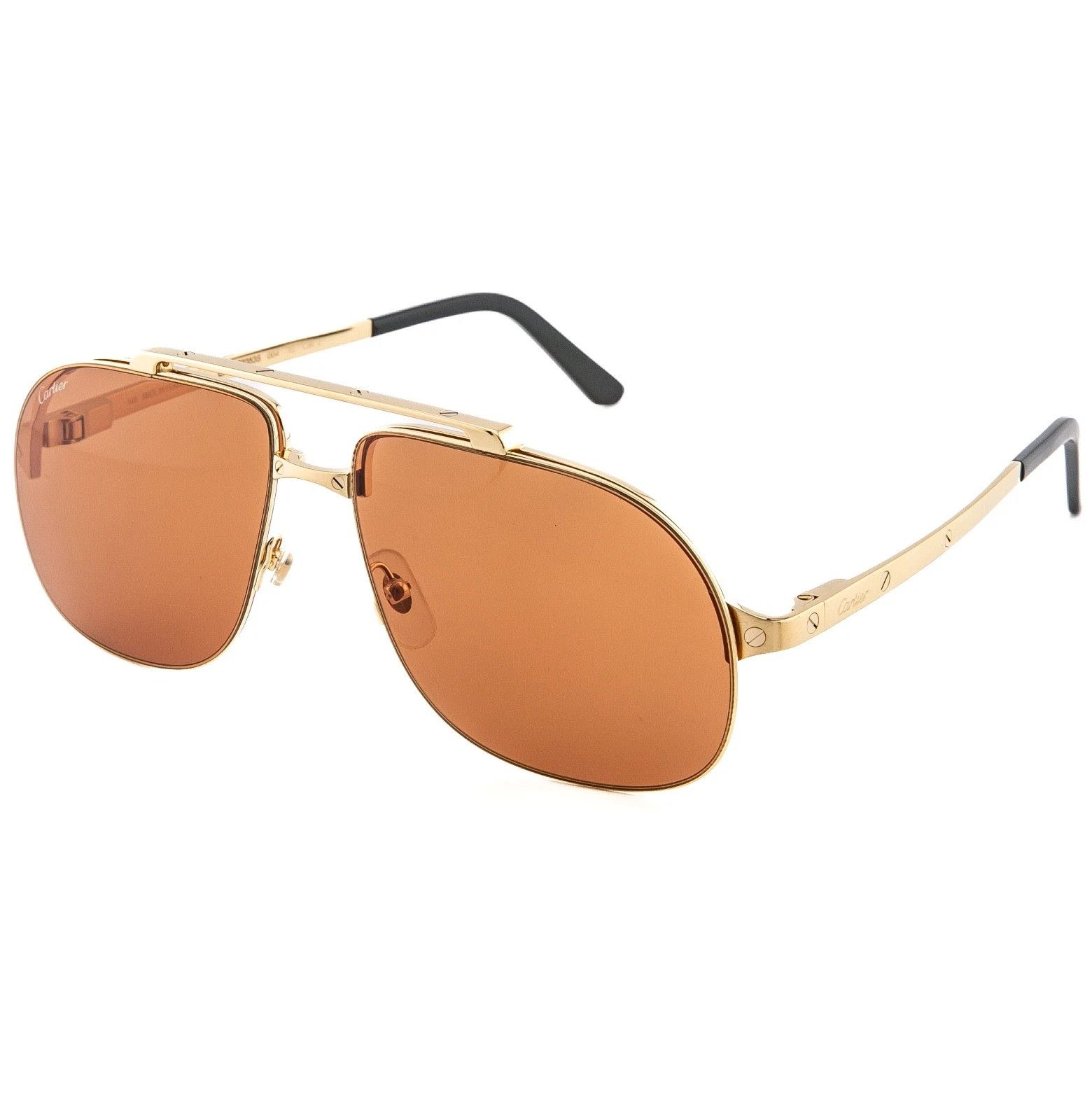 Cartier CARTIER Santos Dumont Screw CT0353S Aviator Sunglasses 0353 Size ONE SIZE - 8 Thumbnail