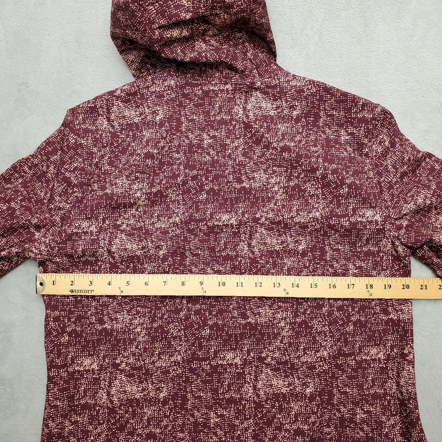 Vintage VINTAGE Mountain Warehouse Jacket Women US 10 Burgundy Exodus Softshell Zip Fleece Lined Size L / US 10 / IT 46 - 7 Thumbnail