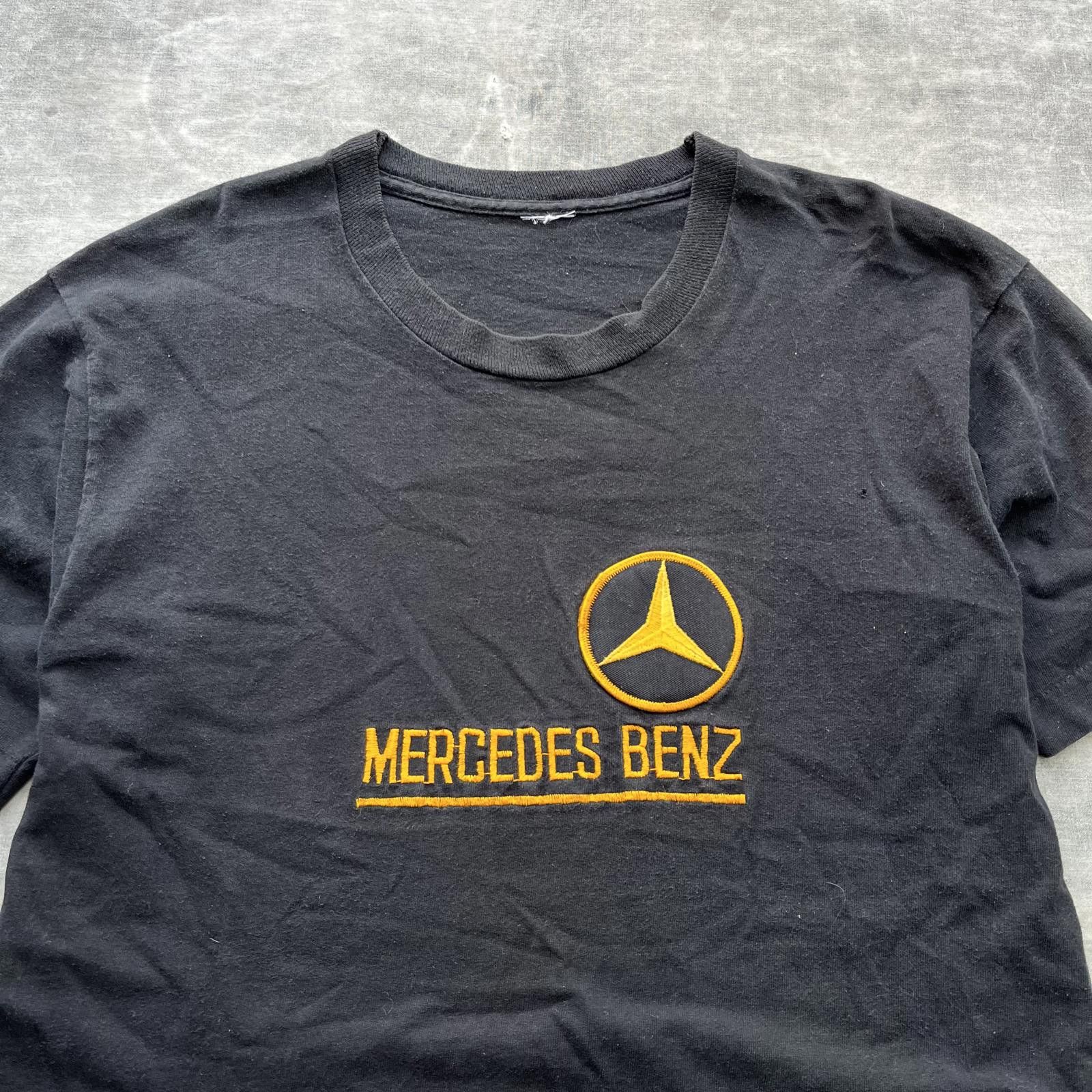 Mercedes-Benz × Vintage Vintage 90s Embroidery Patch Mercedes Benz Luxury Cars Shirt Size US L / EU 52-54 / 3 - 2 Thumbnail