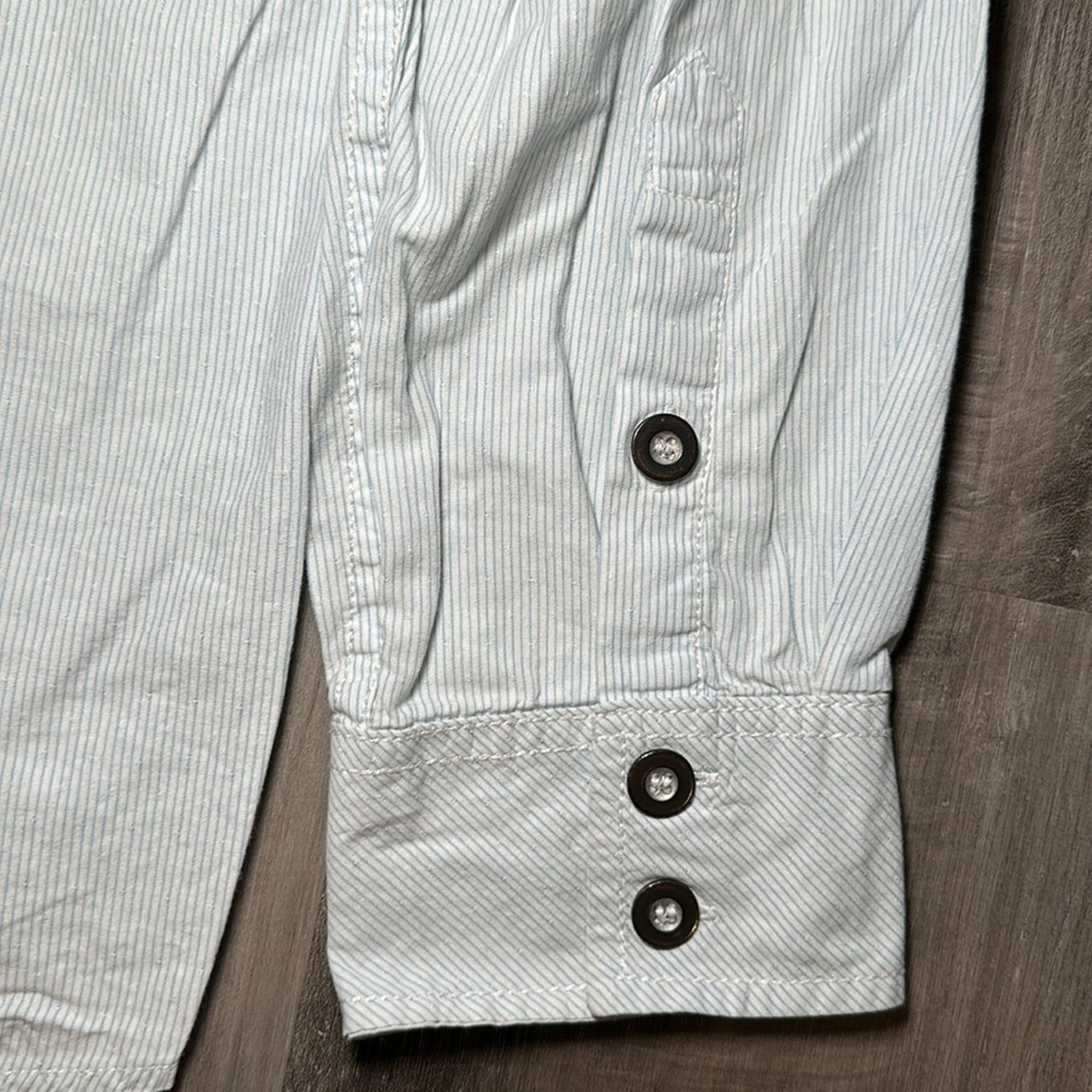 Helix Helix Athletic Fit Long Sleeve Button Down - XL Size US XL / EU 56 / 4 - 4 Thumbnail