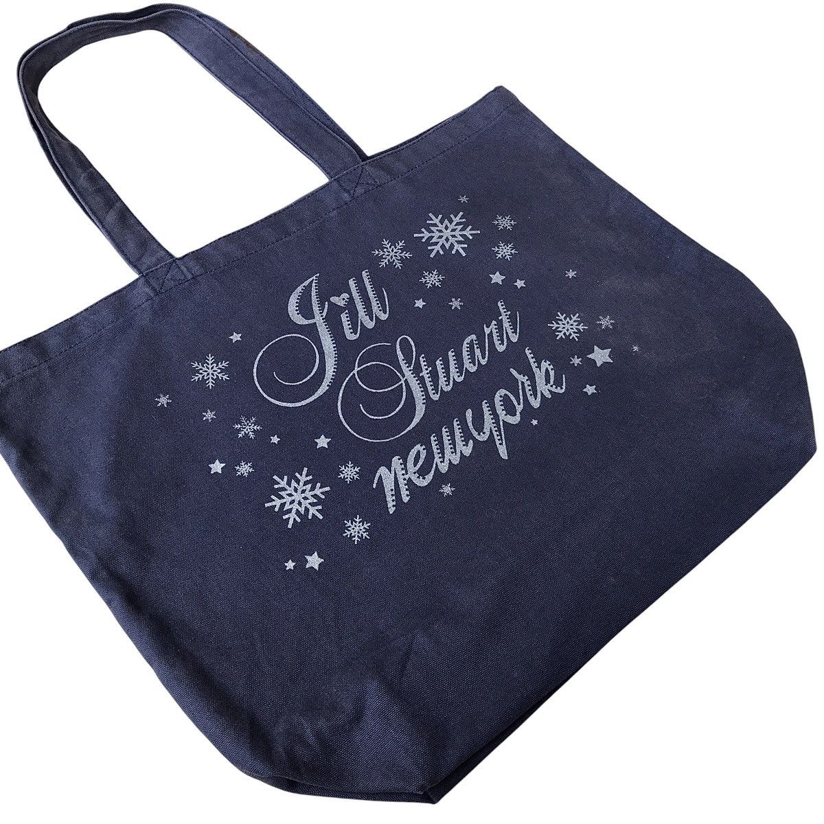 Designer × Jil Stuart Jill Stuart New York Sparkle Logo Canvas Tote Bag Size ONE SIZE - 3 Thumbnail