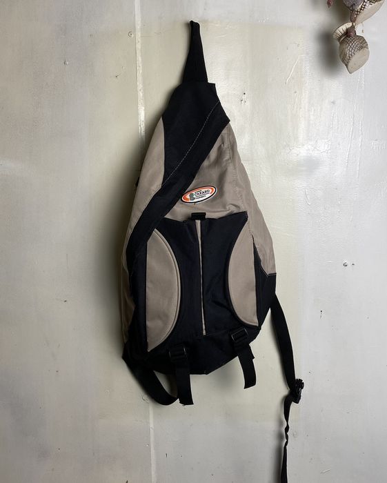 Outdoor Style Go Out! Vintage Multi Pocket Y2K Gorpcore Sling