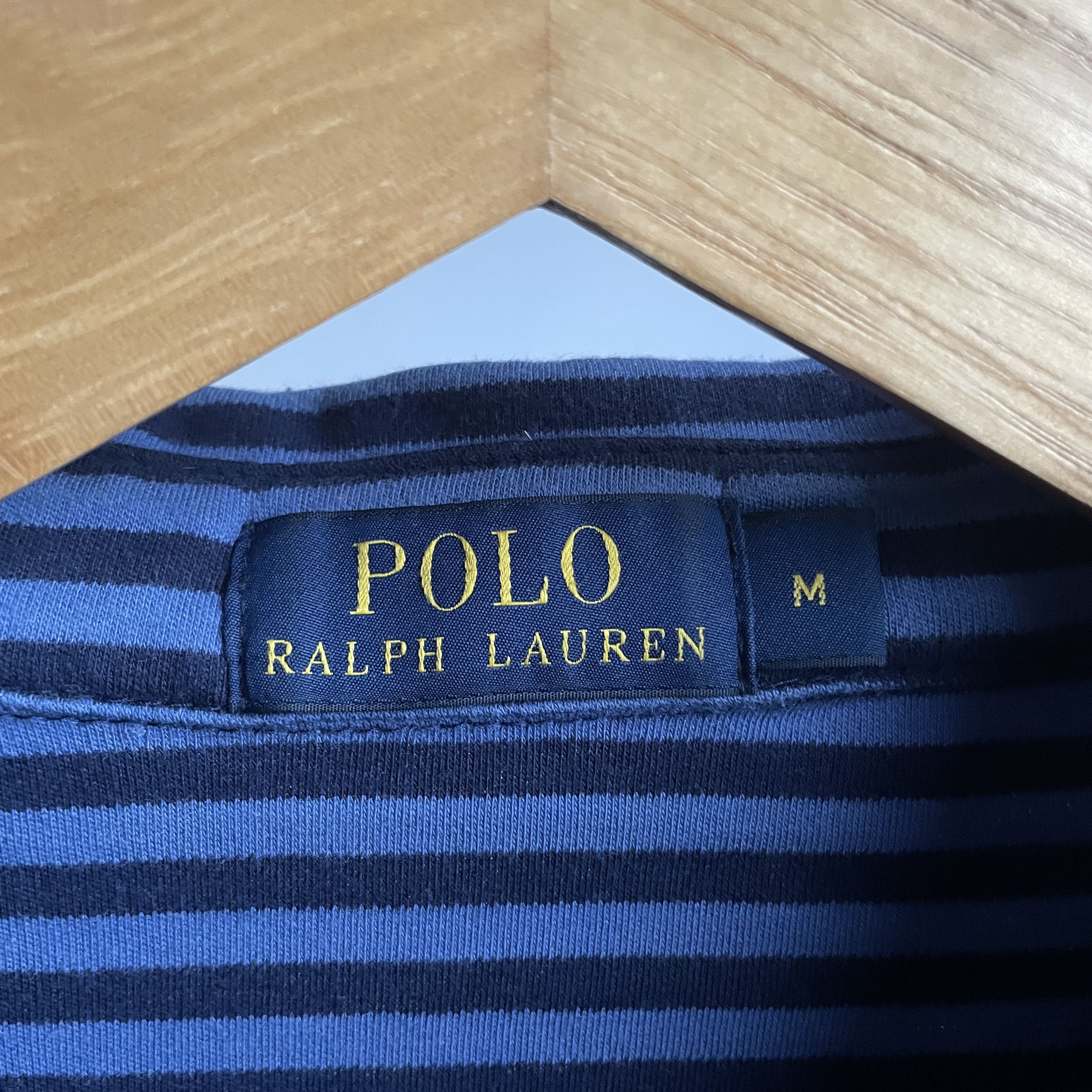 Polo Ralph Lauren Polo Ralph Lauren Striped Polo T-Shirt Size M Size US M / EU 48-50 / 2 - 4 Thumbnail