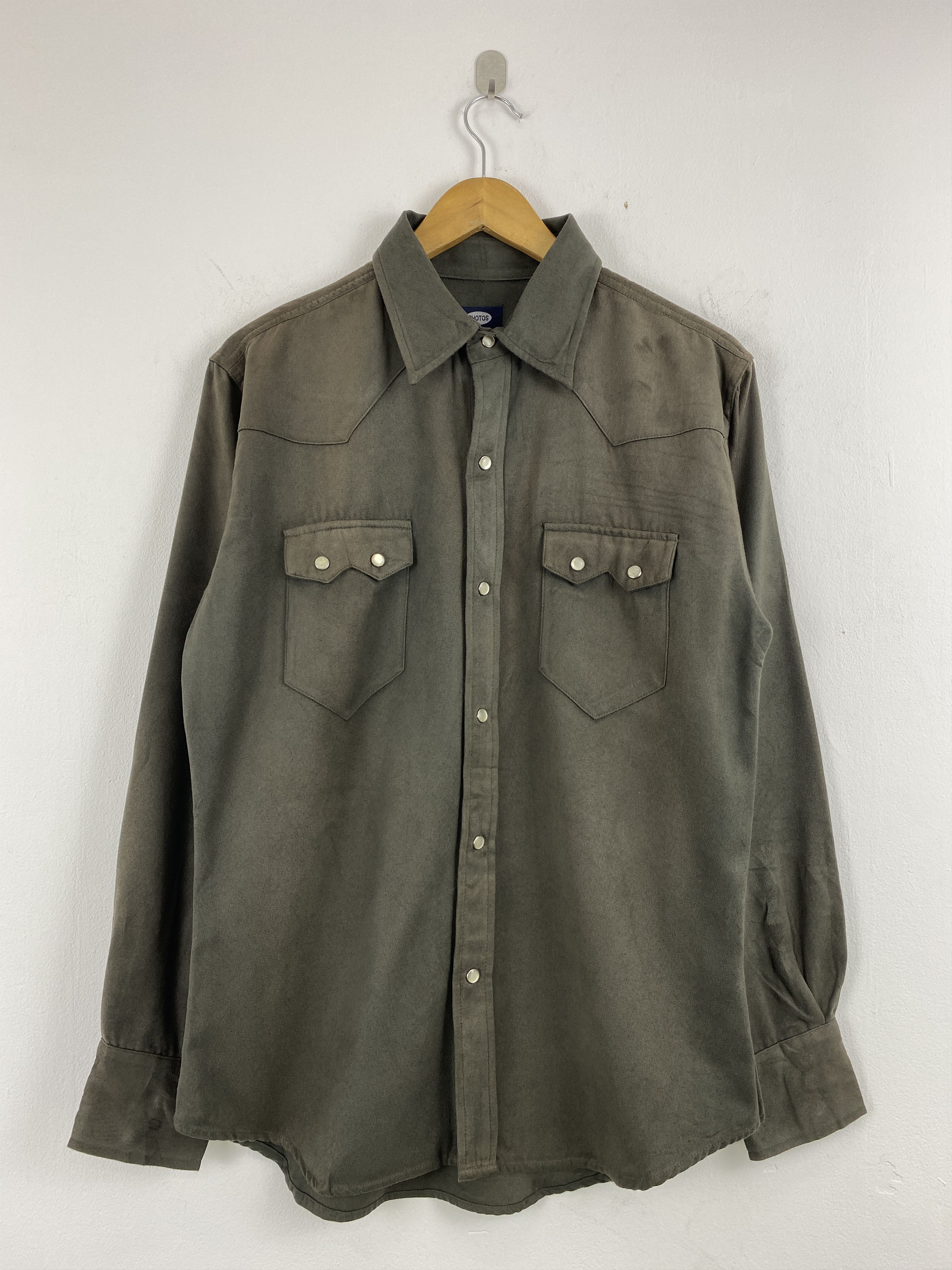Japanese Brand Vintage Japanese Brand Photo Button Ups Shirt JA0135 Size US L / EU 52-54 / 3 - 1 Thumbnail