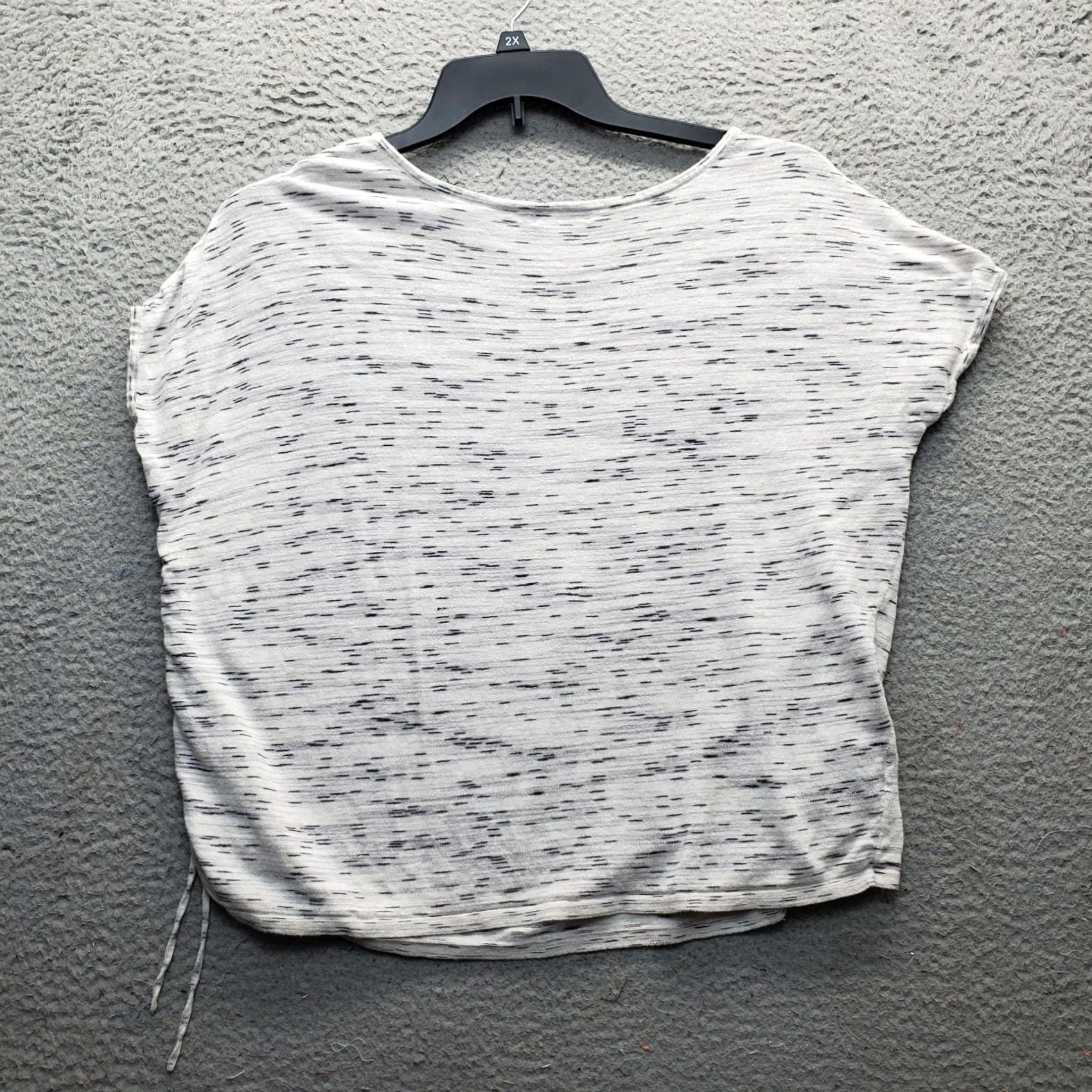 NIC+ZOE Nic+Zoe Knit Top Womens XL Space-Dye Linen Round Neck Pullover Sleeveless Multicolor Casual Shirt Size XL / US 12-14 / IT 48-50 - 2 Thumbnail