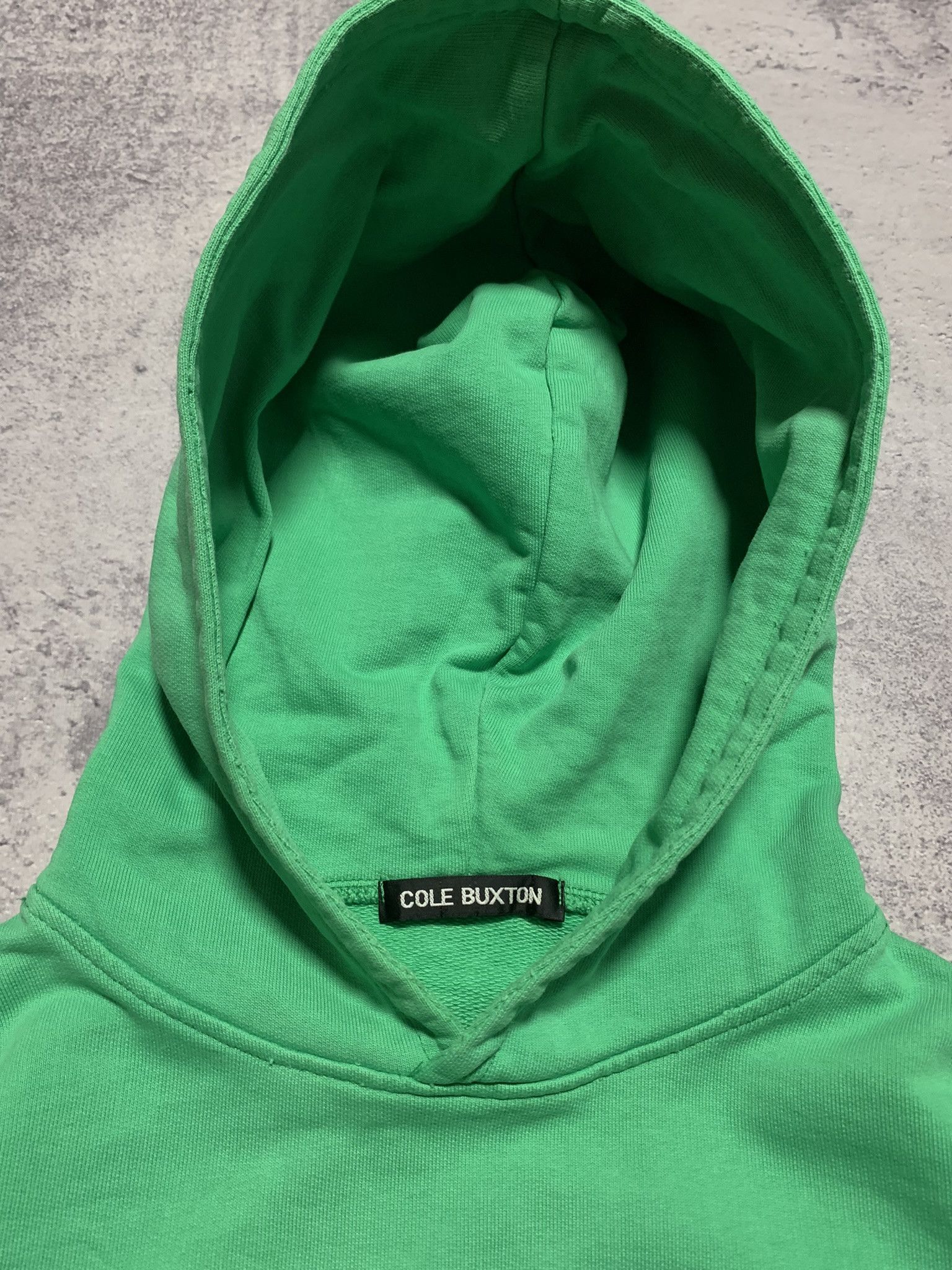 Cole Buxton Cole Buxton Green Hoodie L Size Size US L / EU 52-54 / 3 - 6 Thumbnail