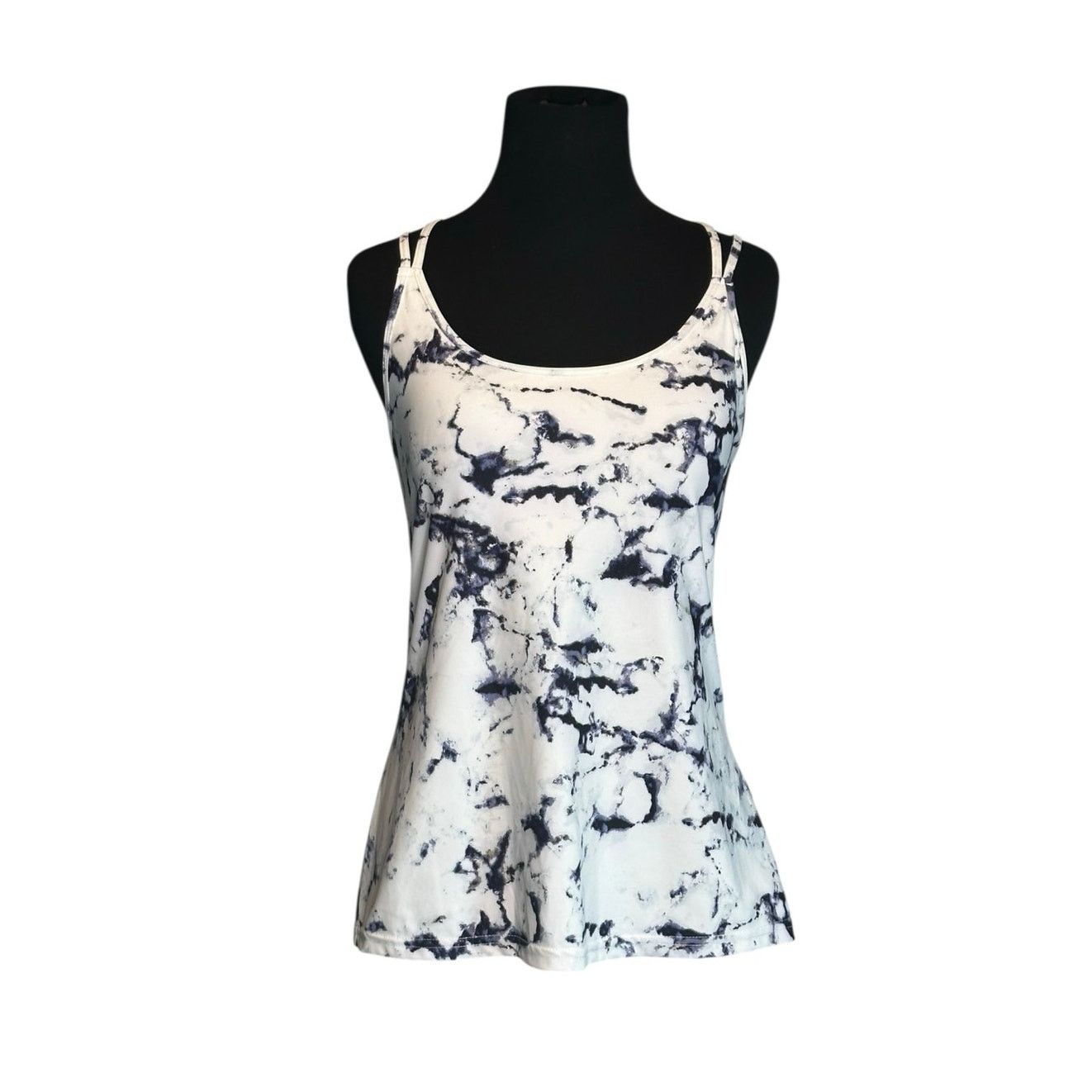 Old Navy Old Navy white purple bra build in tank top size medium Size M / US 6-8 / IT 42-44 - 11 Thumbnail