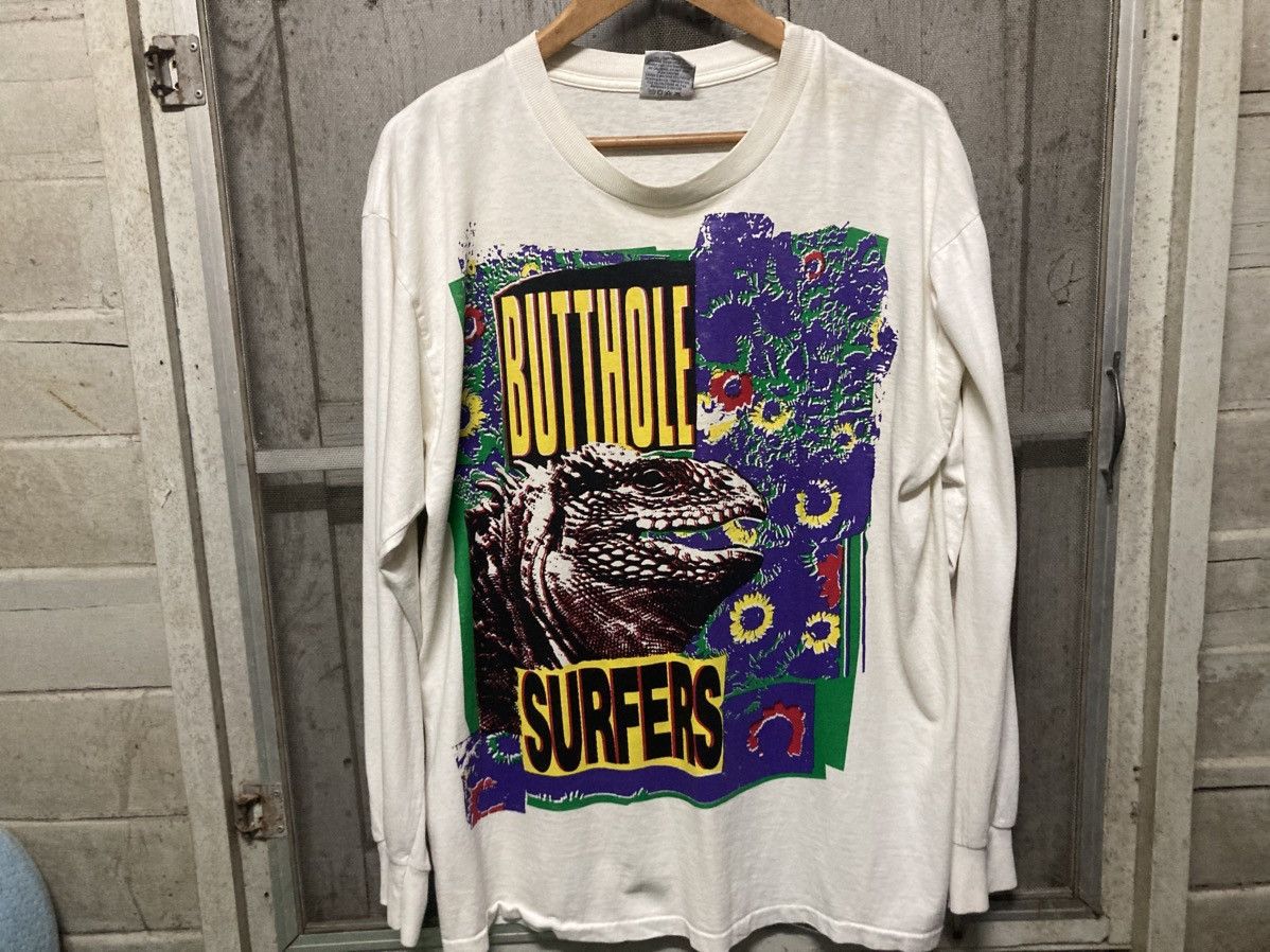 Other Vintage Tshirt Band Tee Long Sleeve 90s Size US XL / EU 56 / 4 - 1 Thumbnail