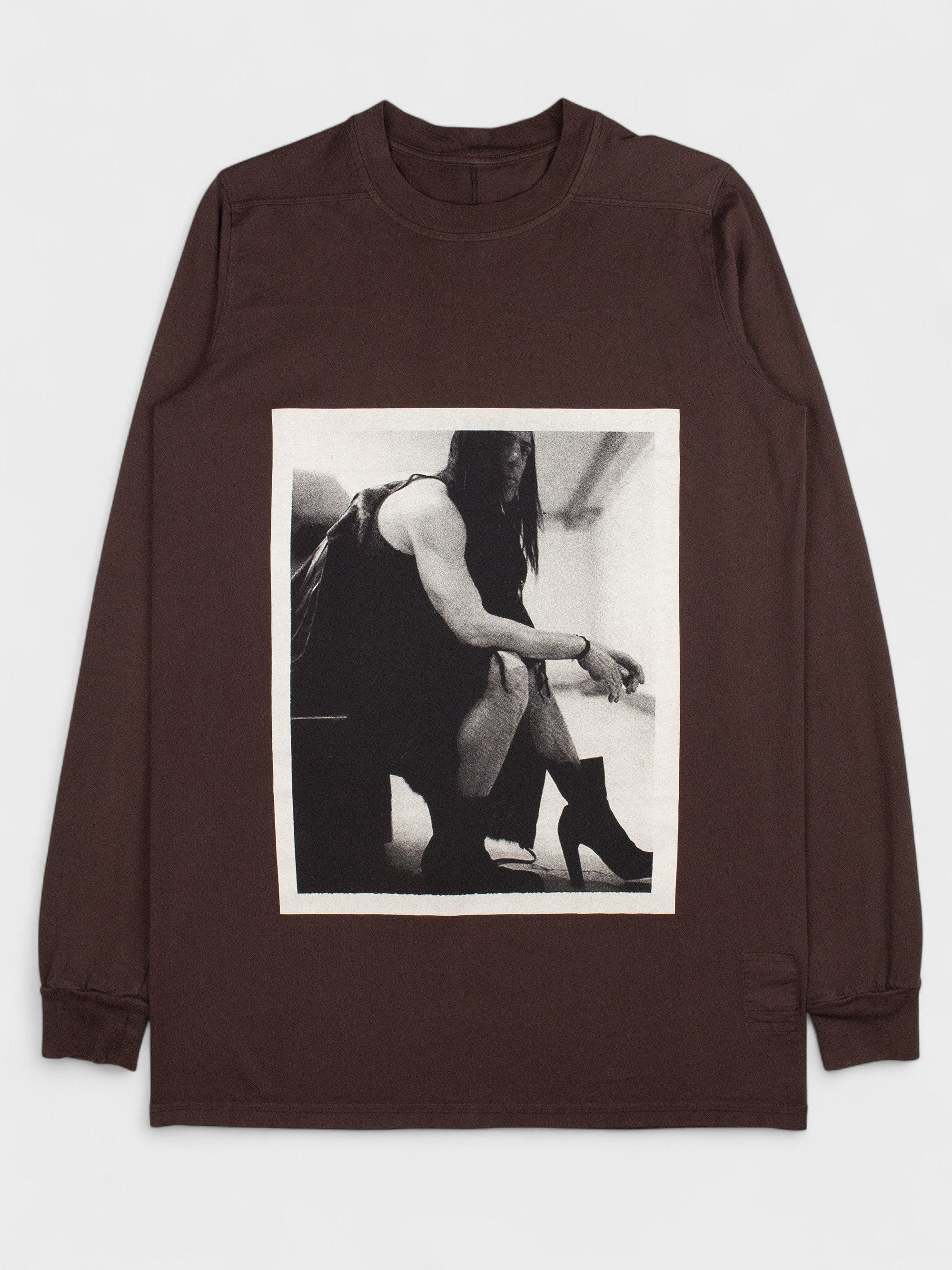 トップス Rick Owens 19FW LARRY CREWNECK L/S TEE Rick Owens 19FW LARRY CREWNECK L/S TEE