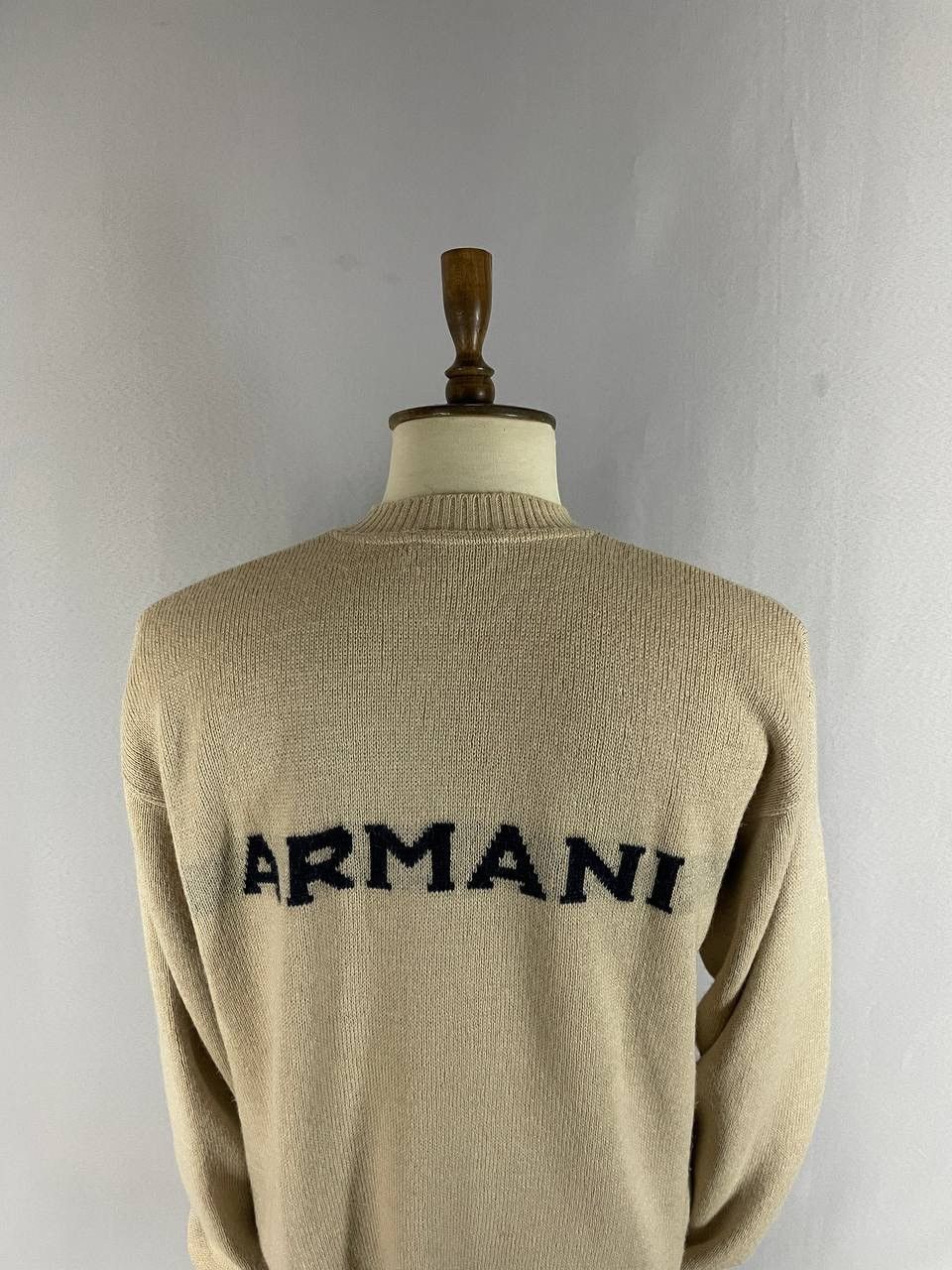 Emporio Armani Emperio Armani Vintage Sweater Logo Size US L / EU 52-54 / 3 - 9 Thumbnail