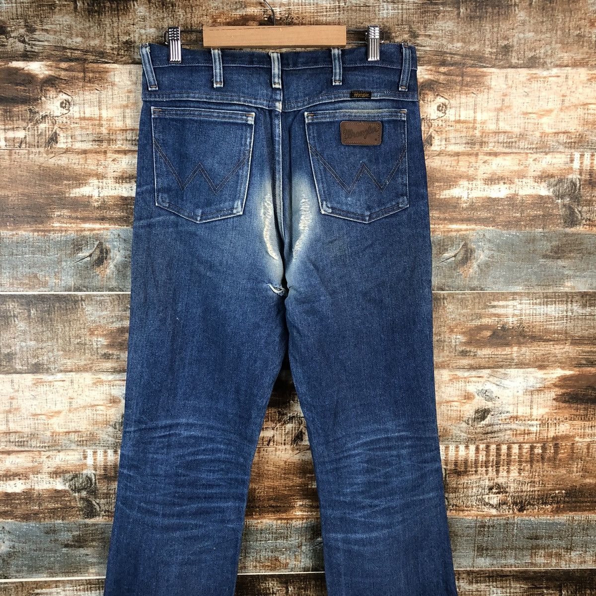 Vintage × Wrangler DL Wrangler Vintage faded Blue Denim Pants #C200 Size US 30 / EU 46 - 13 Thumbnail