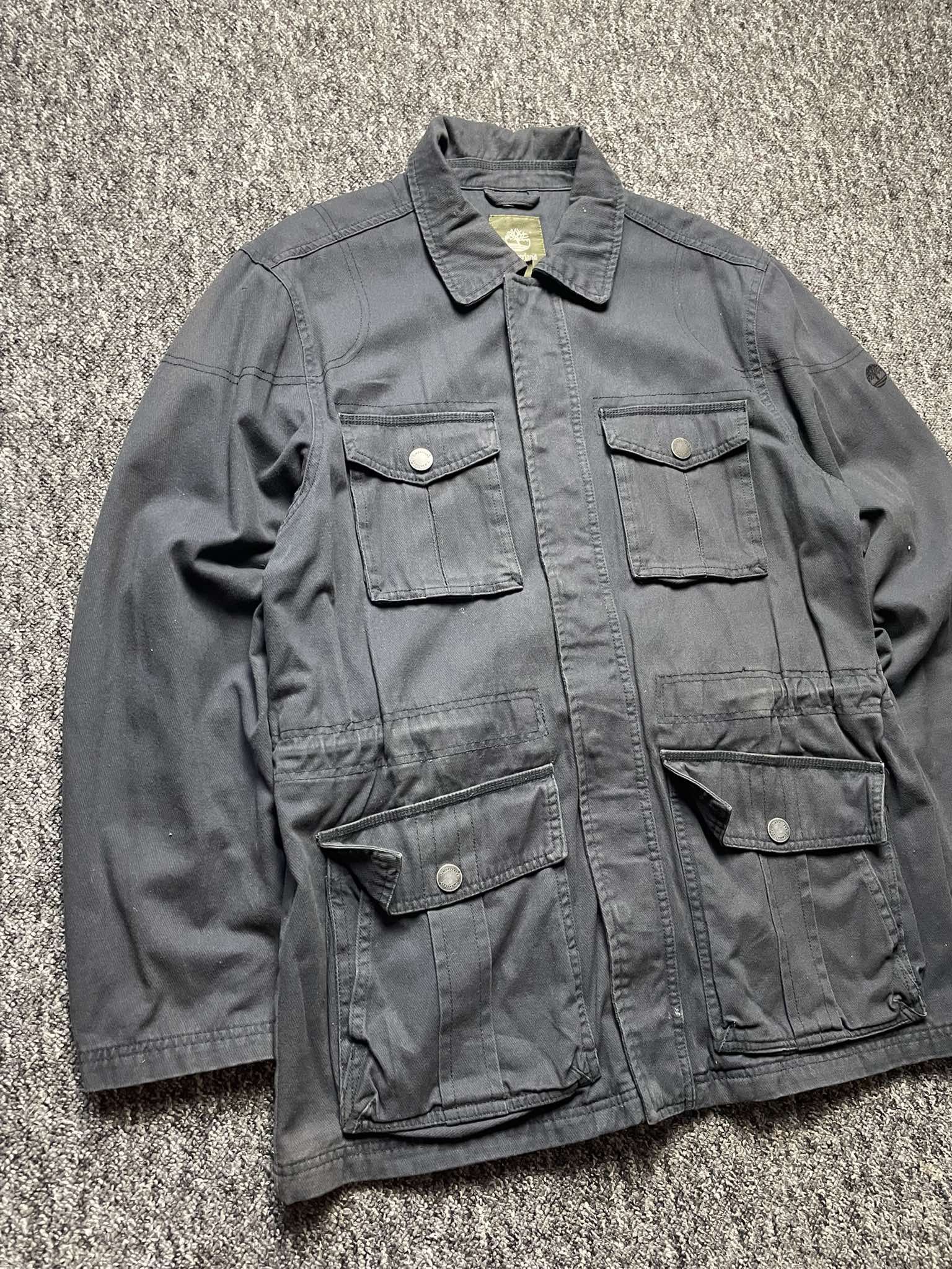 Timberland × Vintage Vintage parkas coat Timbelrand logo affliction avant garde Size US M / EU 48-50 / 2 - 2 Thumbnail