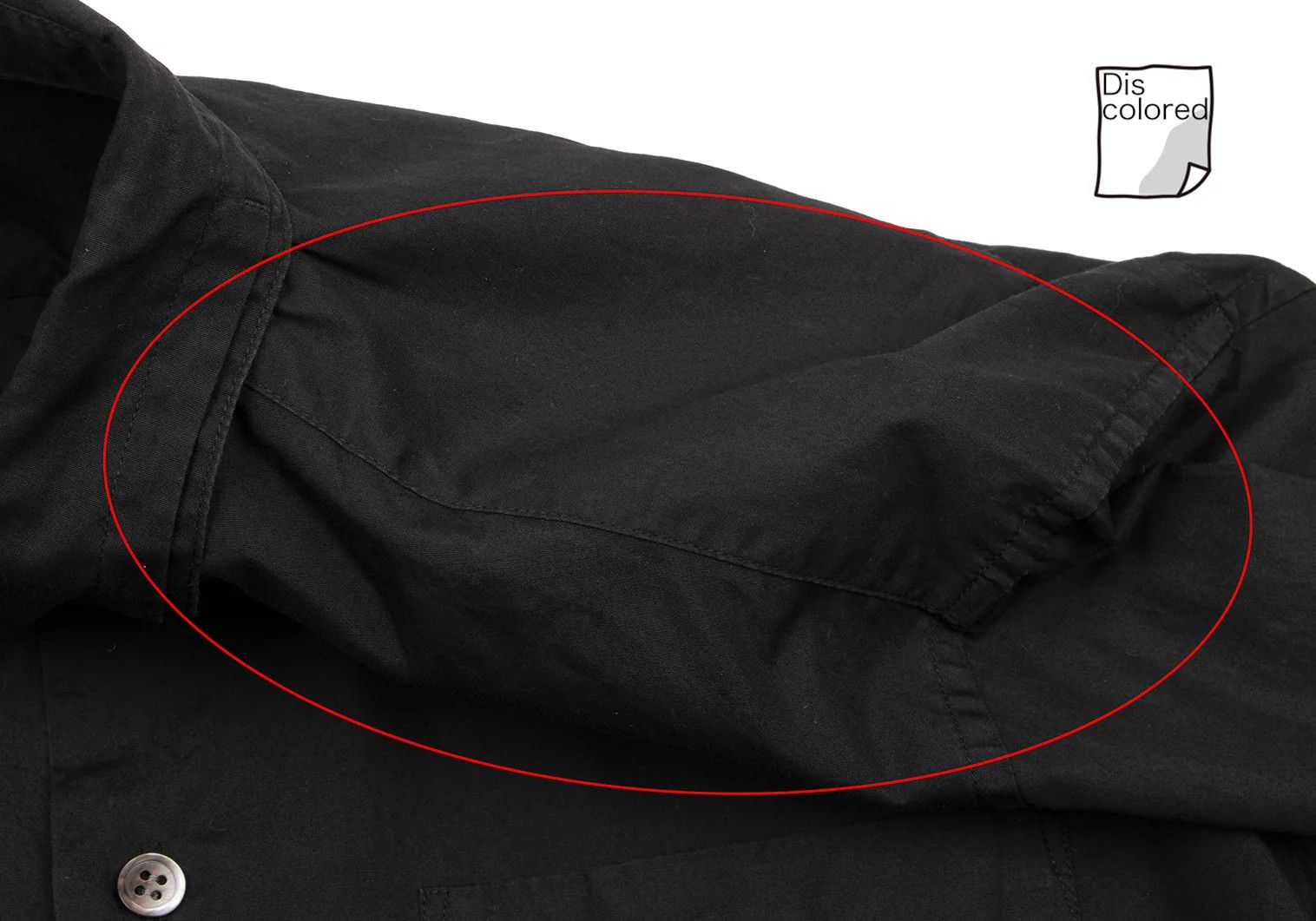 Issey Miyake Cotton Layered Color Button-Down Shirt in Black Size US S / EU 44-46 / 1 - 3 Thumbnail