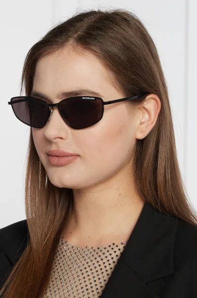 Balenciaga NEW Balenciaga BB0277S 001 Geometric Unisex Sunglasses Size ONE SIZE - 14 Thumbnail