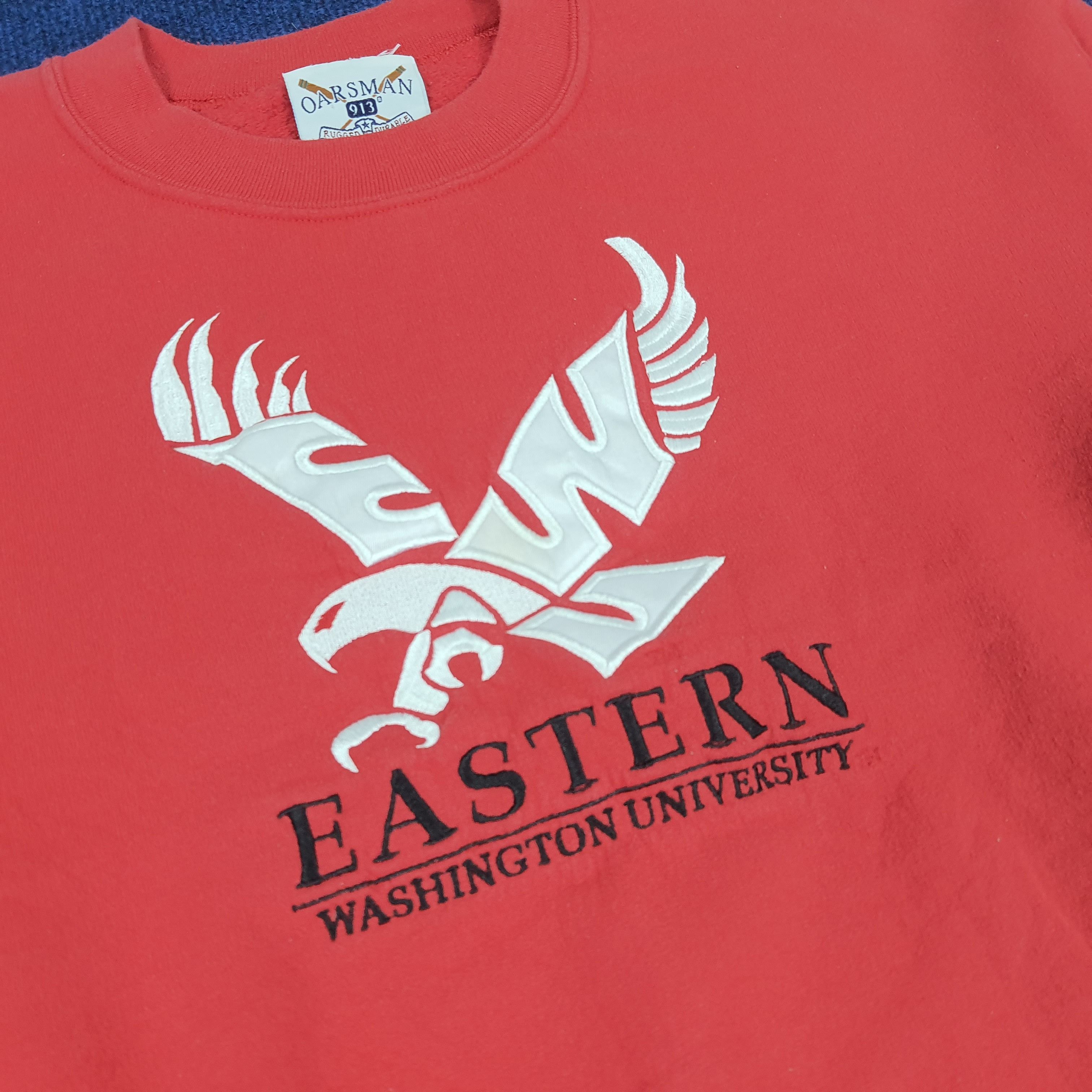 Vintage Vintage Eastern Washington University Sweatshirt Size US M / EU 48-50 / 2 - 2 Thumbnail