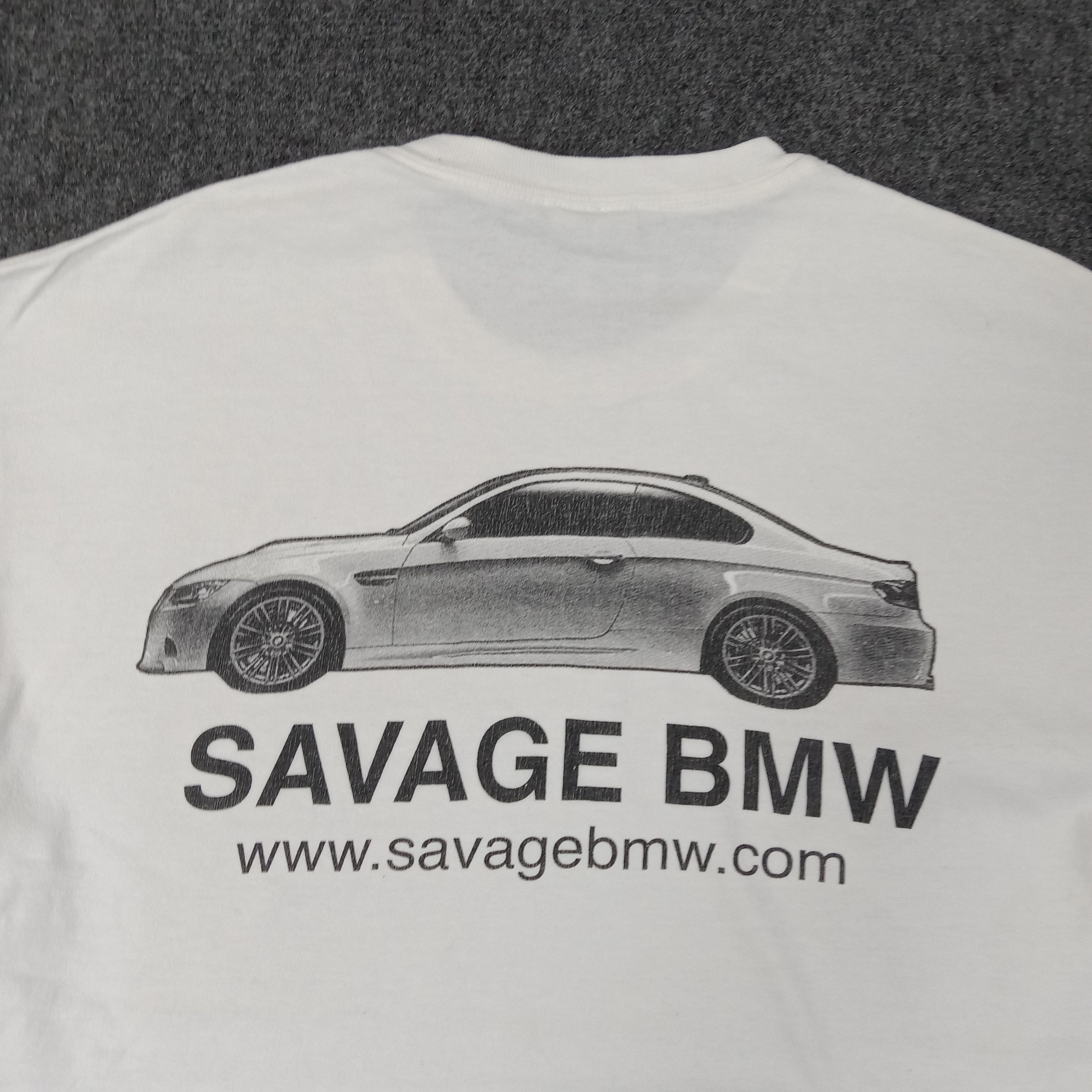 BMW Savage BMW Germany Automotive Company Tshirt C223N46 Size US M / EU 48-50 / 2 - 2 Thumbnail