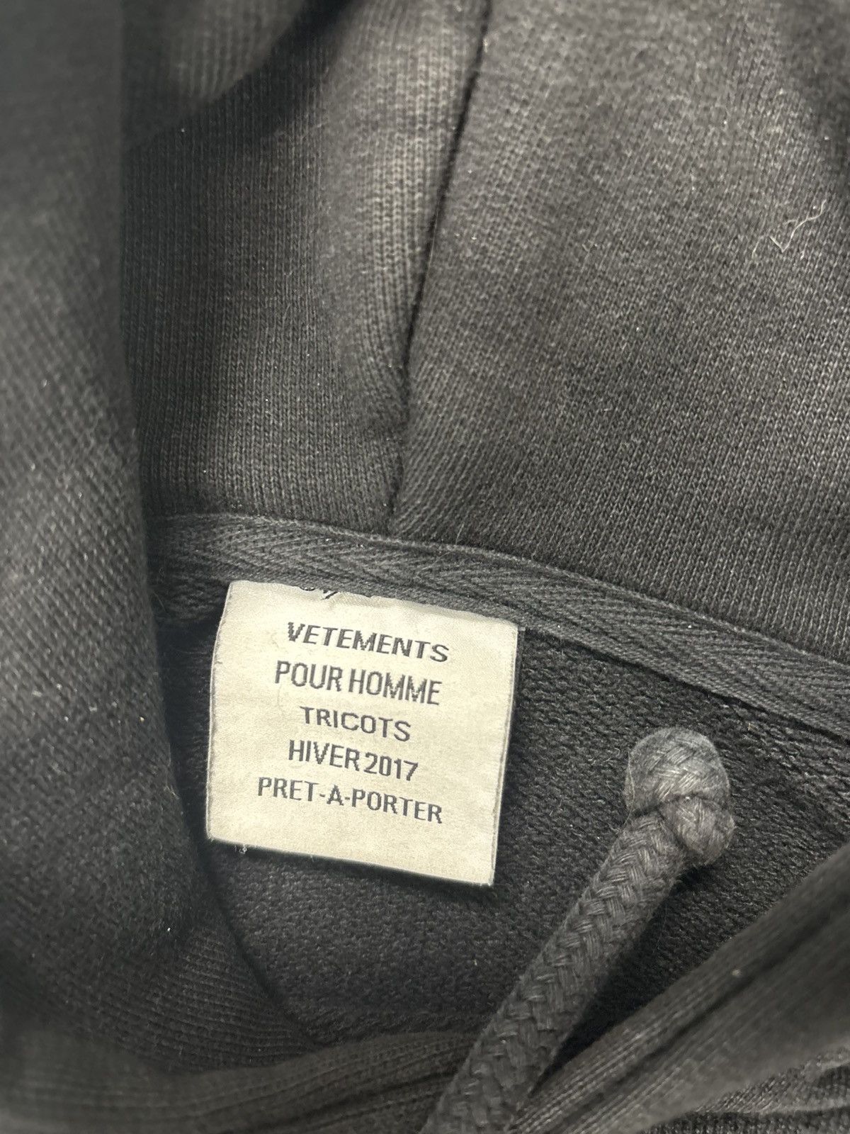 Vetements Vetements TFD Total Fucking Darkness Hoodie Homme XS Size US XS / EU 42 / 0 - 11 Thumbnail