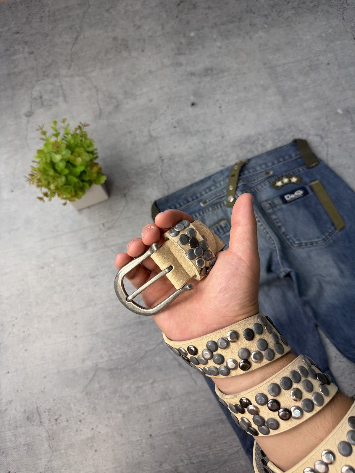 Japanese Brand × KMRii × Vintage Kmrii Studded Belt | Grailed