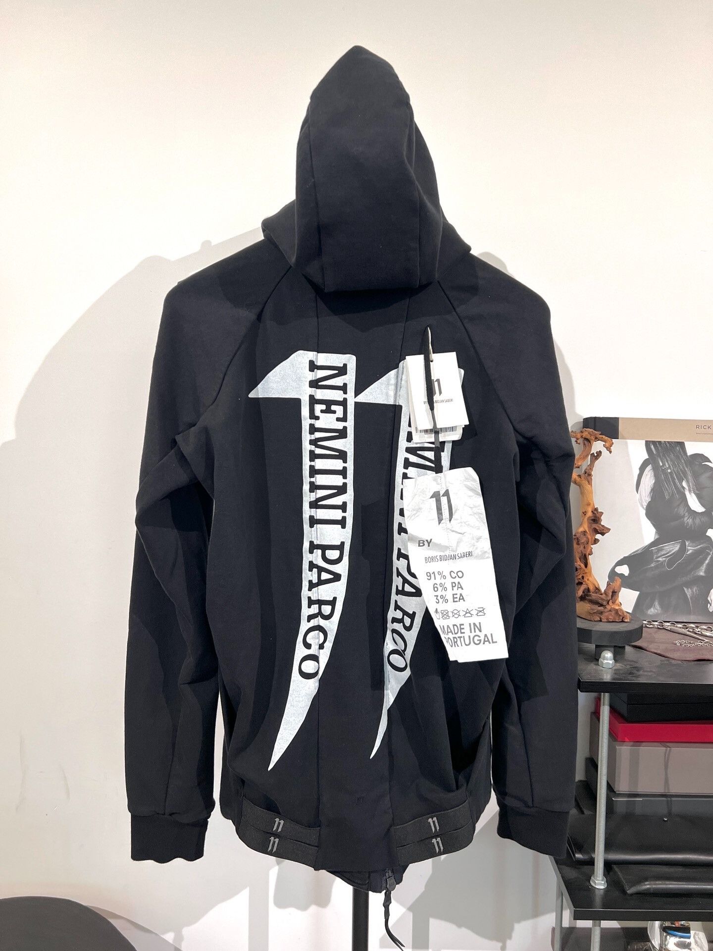 11 By Boris Bidjan Saberi Boris Bidjan Saberi 11by bbs Z2 Printed Hoodie Size US M / EU 48-50 / 2 - 1 Thumbnail