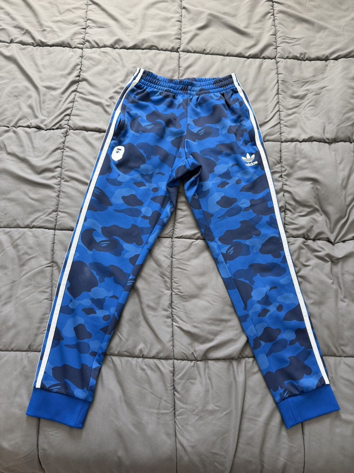 Adidas × Bape Bape Camo Sweatpants Size US 31 - 1 Thumbnail