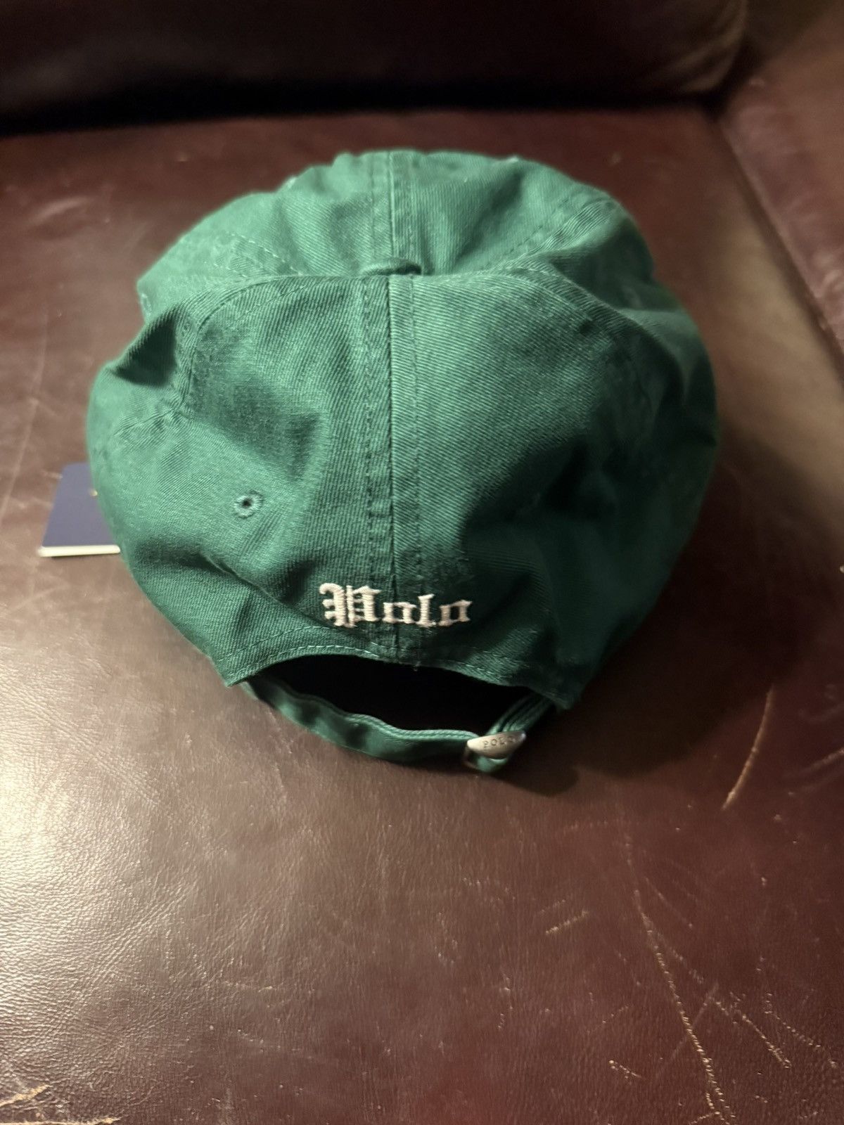 Polo Ralph Lauren Polo Ralph Lauren RL Embroidered Twill Ball Cap Green Size ONE SIZE - 7 Thumbnail