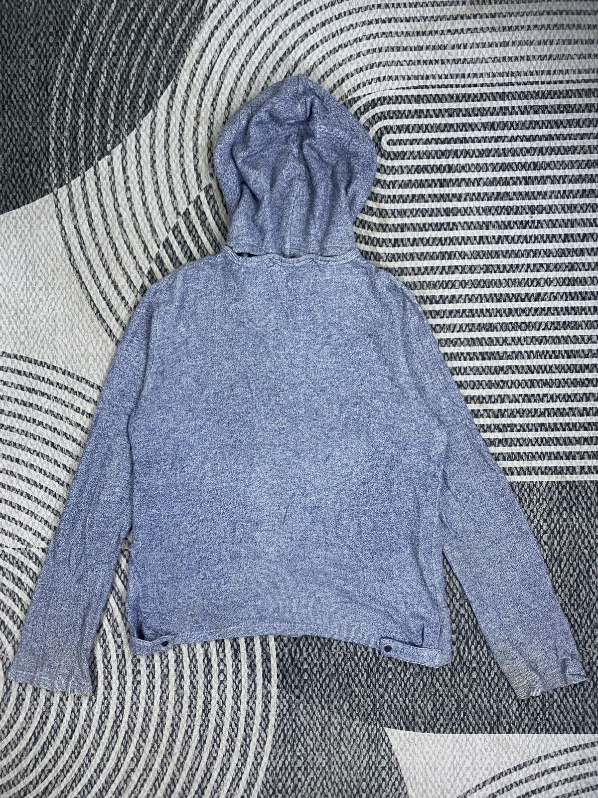 agnes b. Vintage Agnes b Homme Removable Hooded Cardigan Style Size US M / EU 48-50 / 2 - 2 Thumbnail