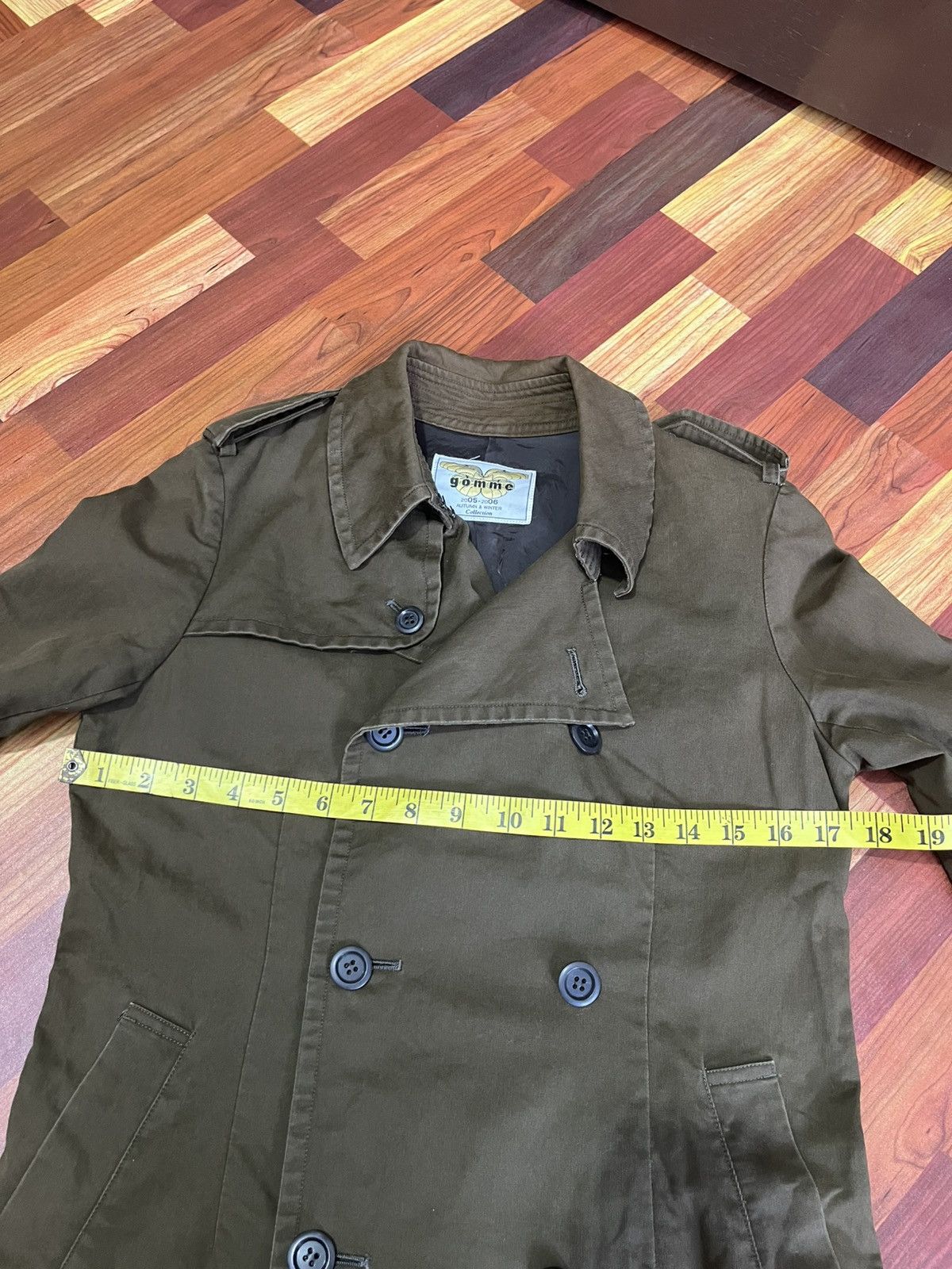 gomme Gomme Japan 05AW Cropped Trench Yohji Style Size S / US 4 / IT 40 - 20 Thumbnail