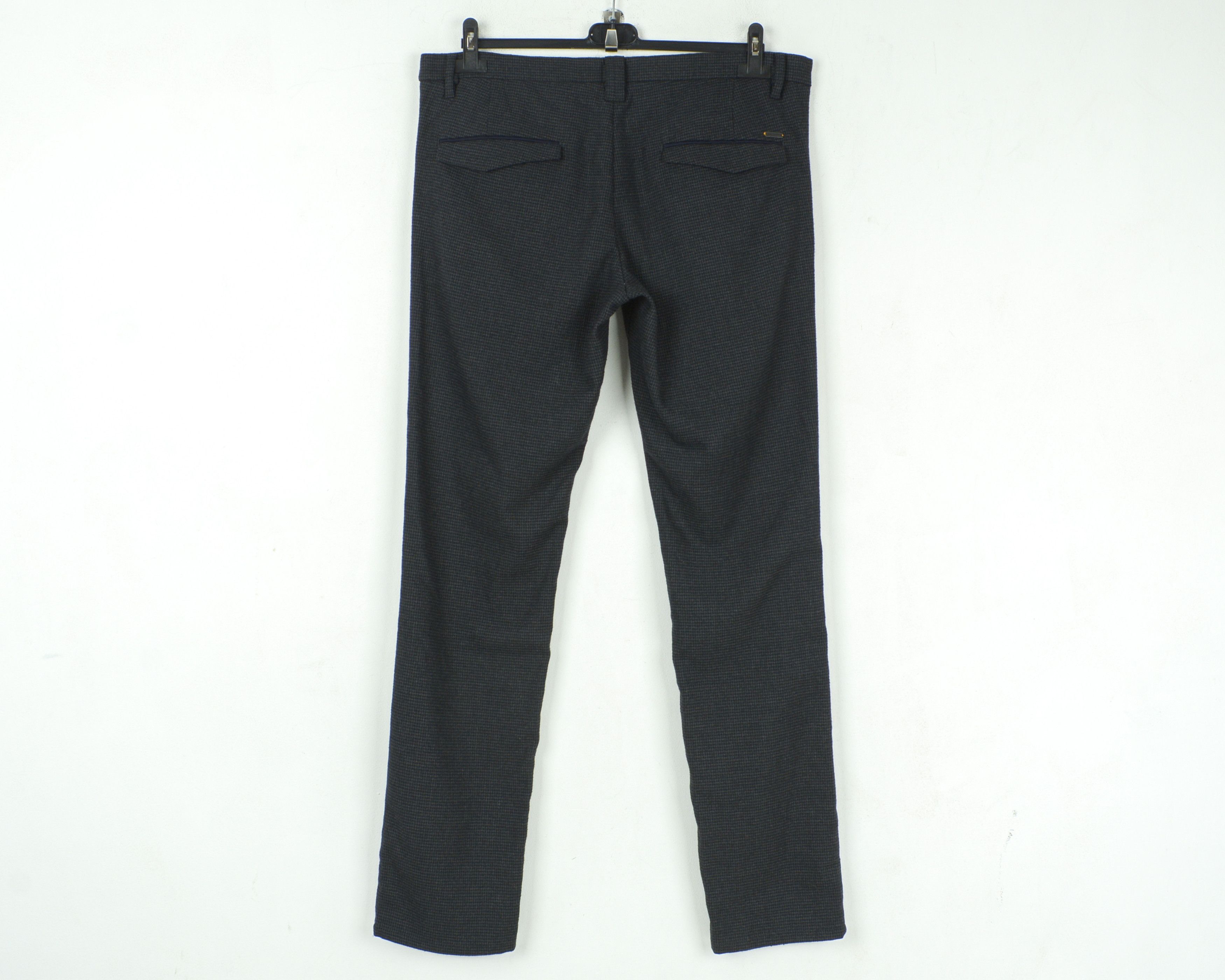 Hugo Orange Label Slim3 W34 L32 Slim Straight Pants Tweed Work Size US 34 / EU 50 - 4 Thumbnail