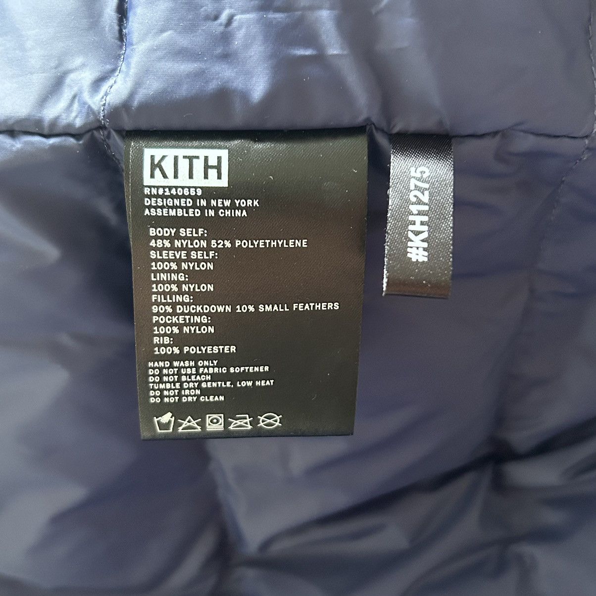 Kith KITH Men's Ericcon Tech Blazer Navy Melange Size:M Size US M / EU 48-50 / 2 - 6 Thumbnail
