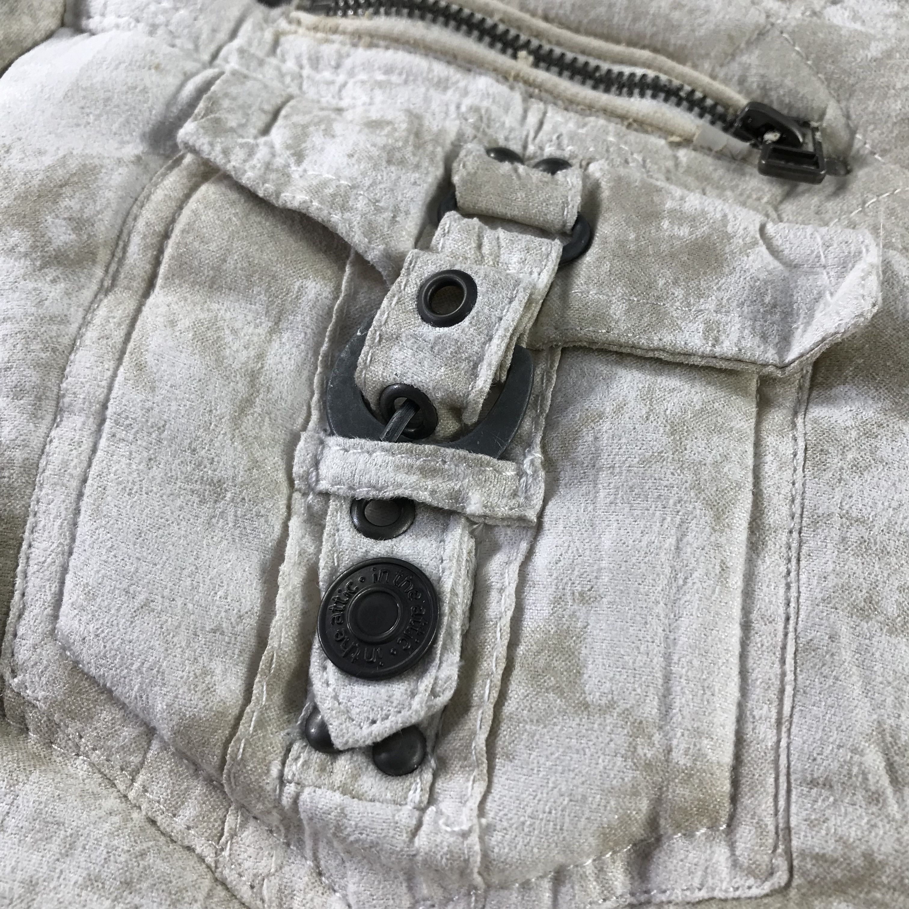 In The Attic × Japanese Brand In The Attic Tie Jacket Dye Dirt Mud Jacket Padded Jacket Size US M / EU 48-50 / 2 - 5 Thumbnail